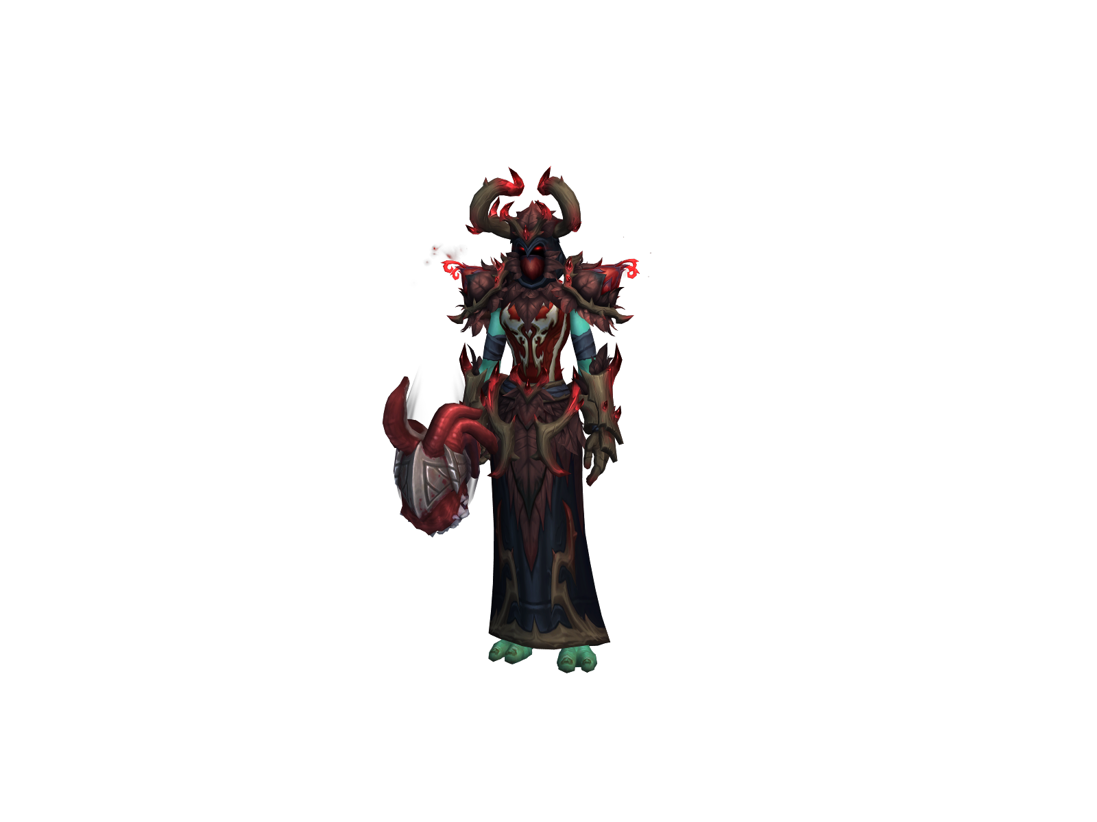 Kushikimi 3D character render