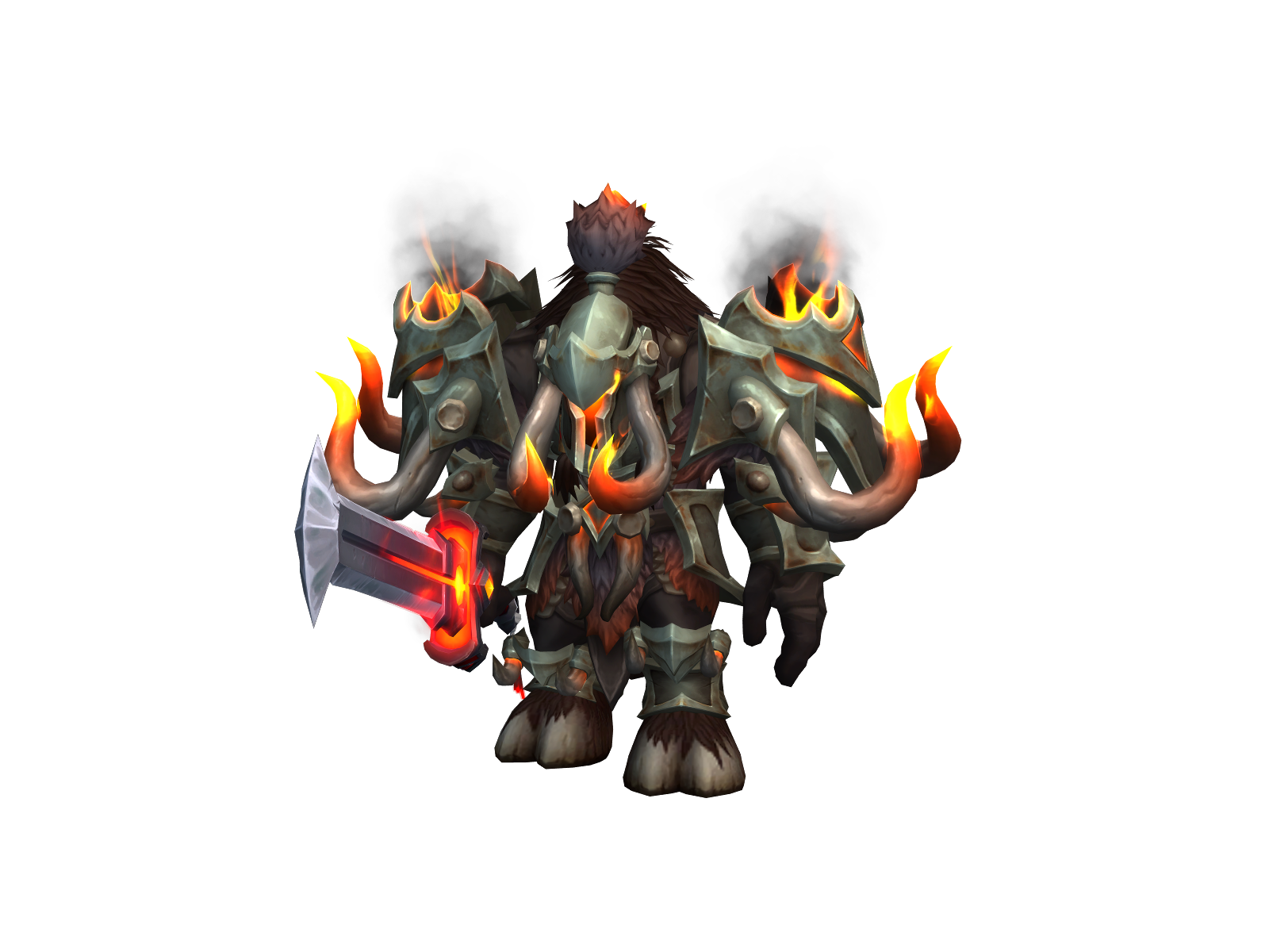 Huulruken 3D character render