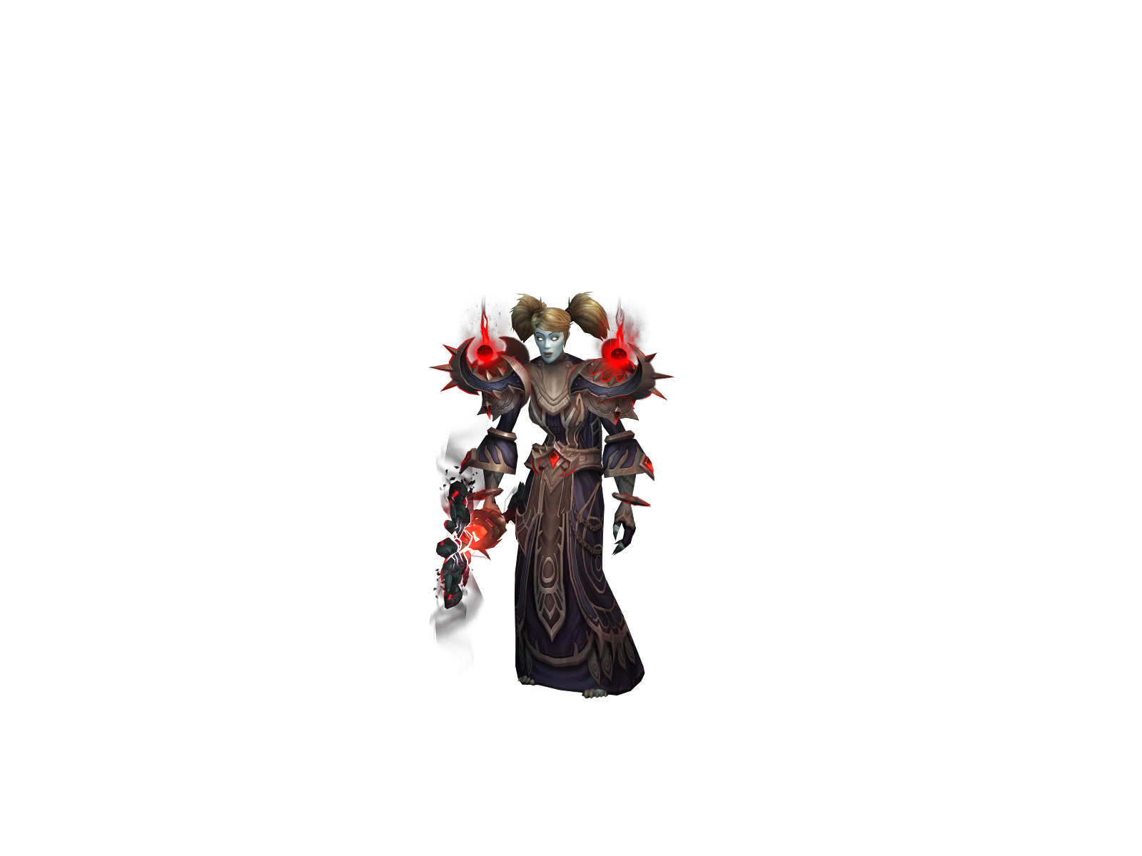 Ziphi 3D character render