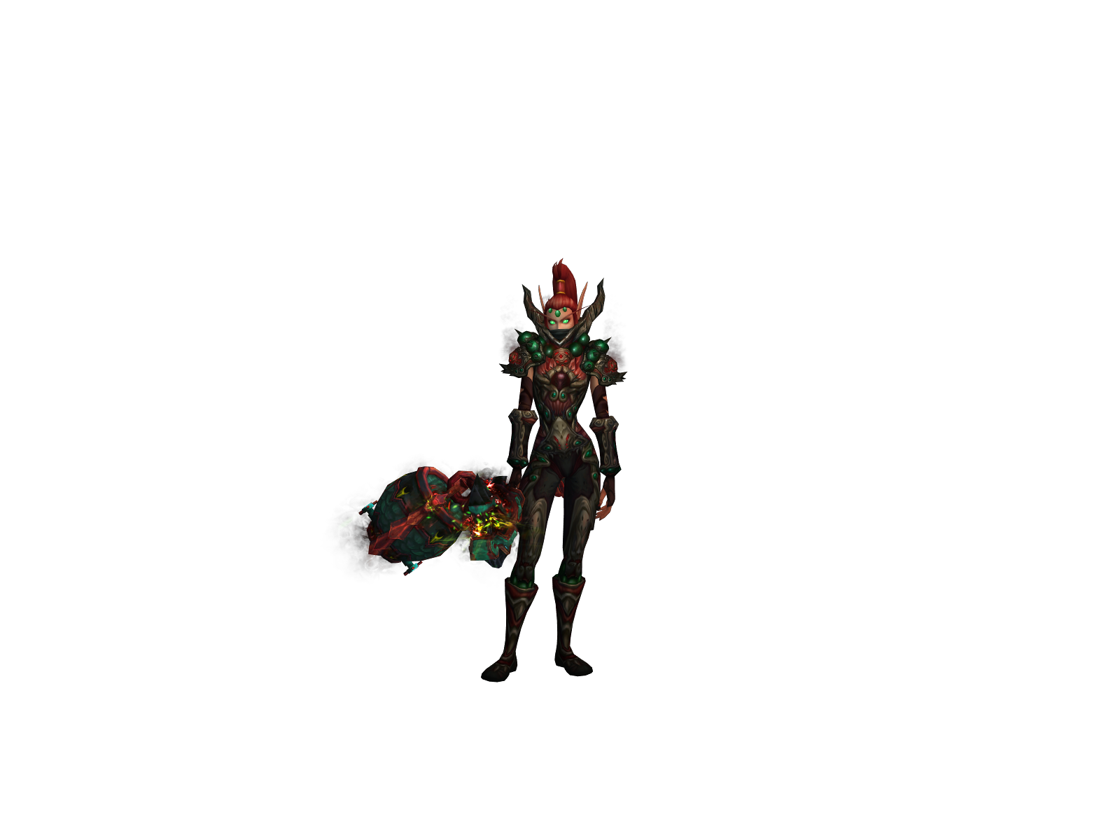 Devonaoki 3D character render