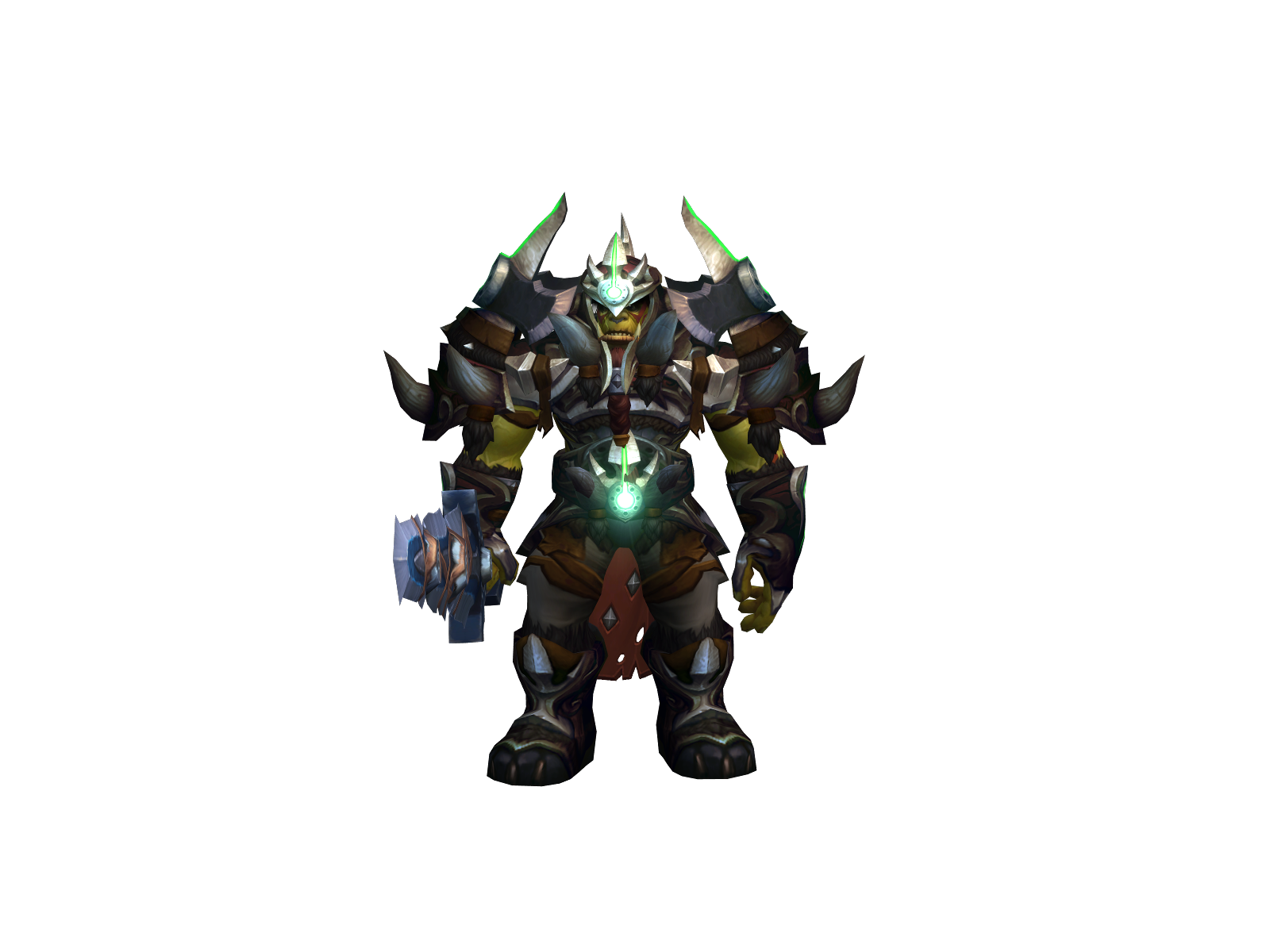 Haomaruiva 3D character render