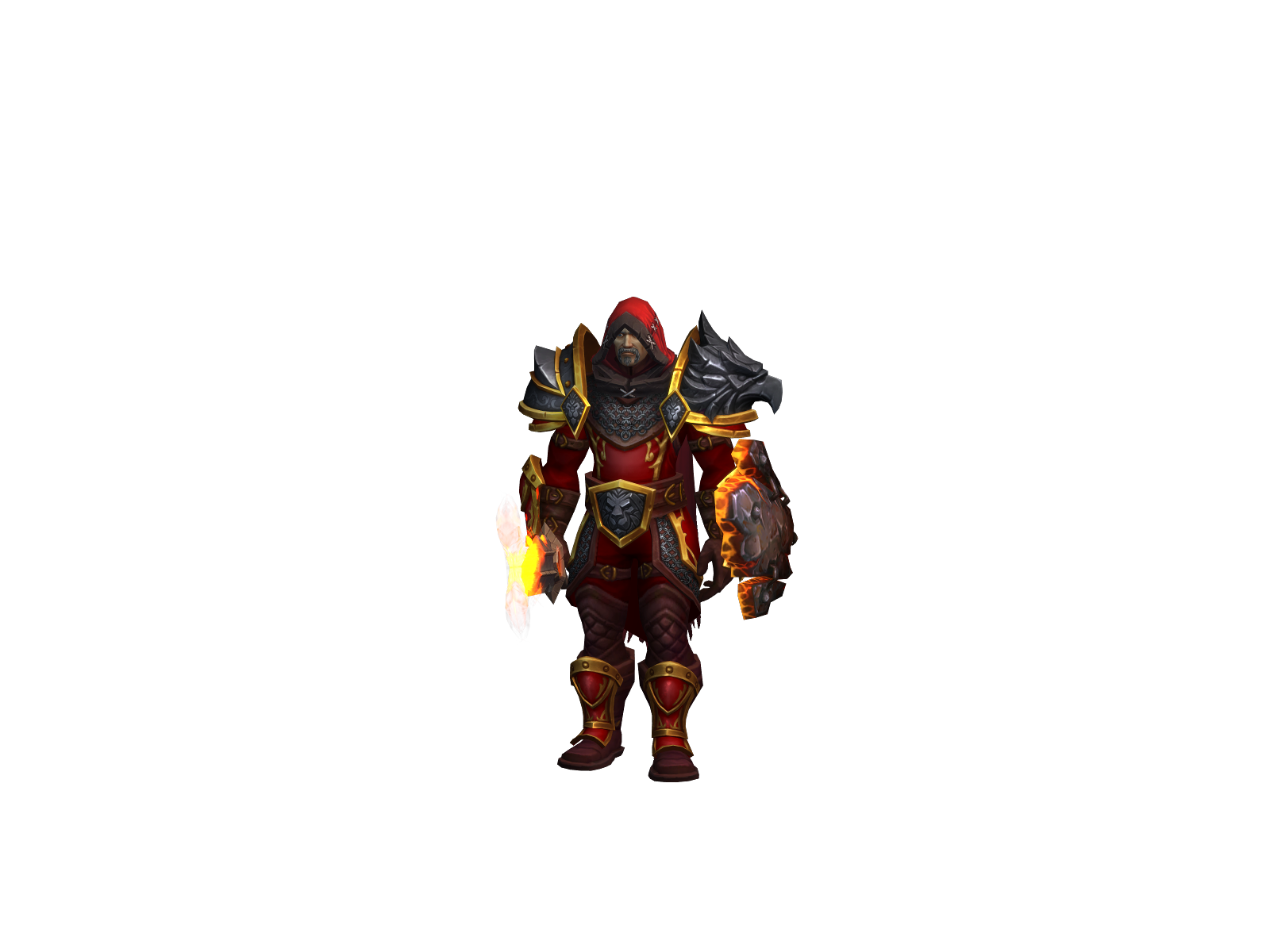 Achillès 3D character render