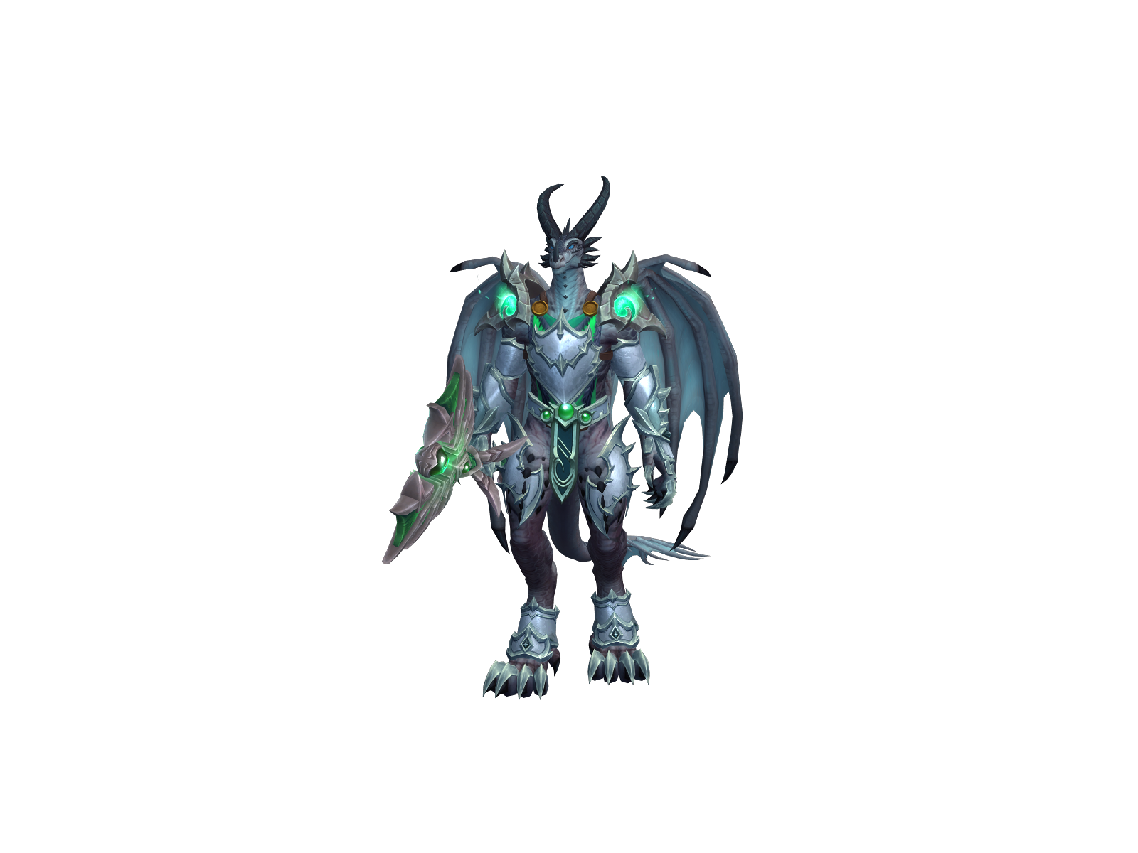 Sylverwing 3D character render