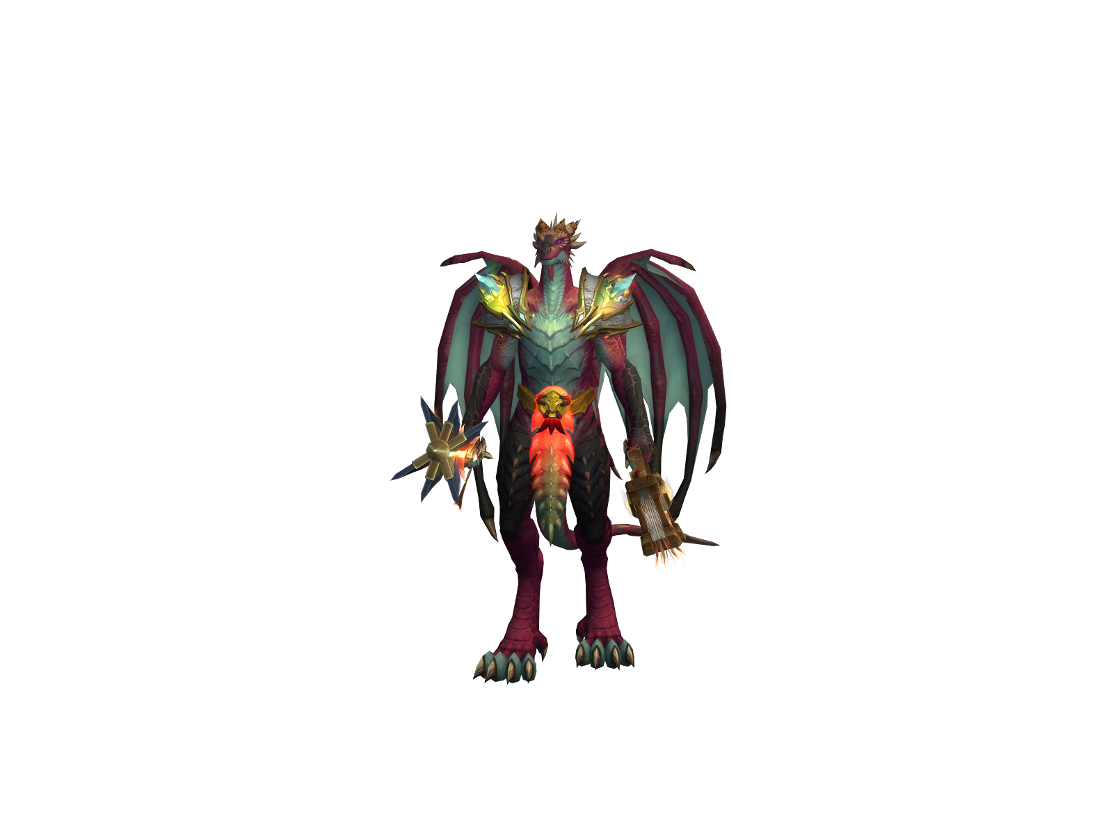 Scalygary 3D character render