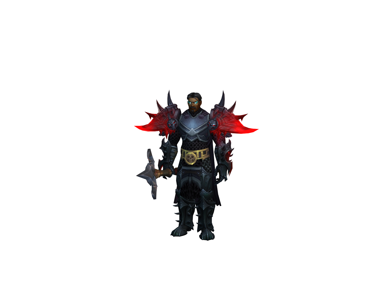 Deacôn 3D character render