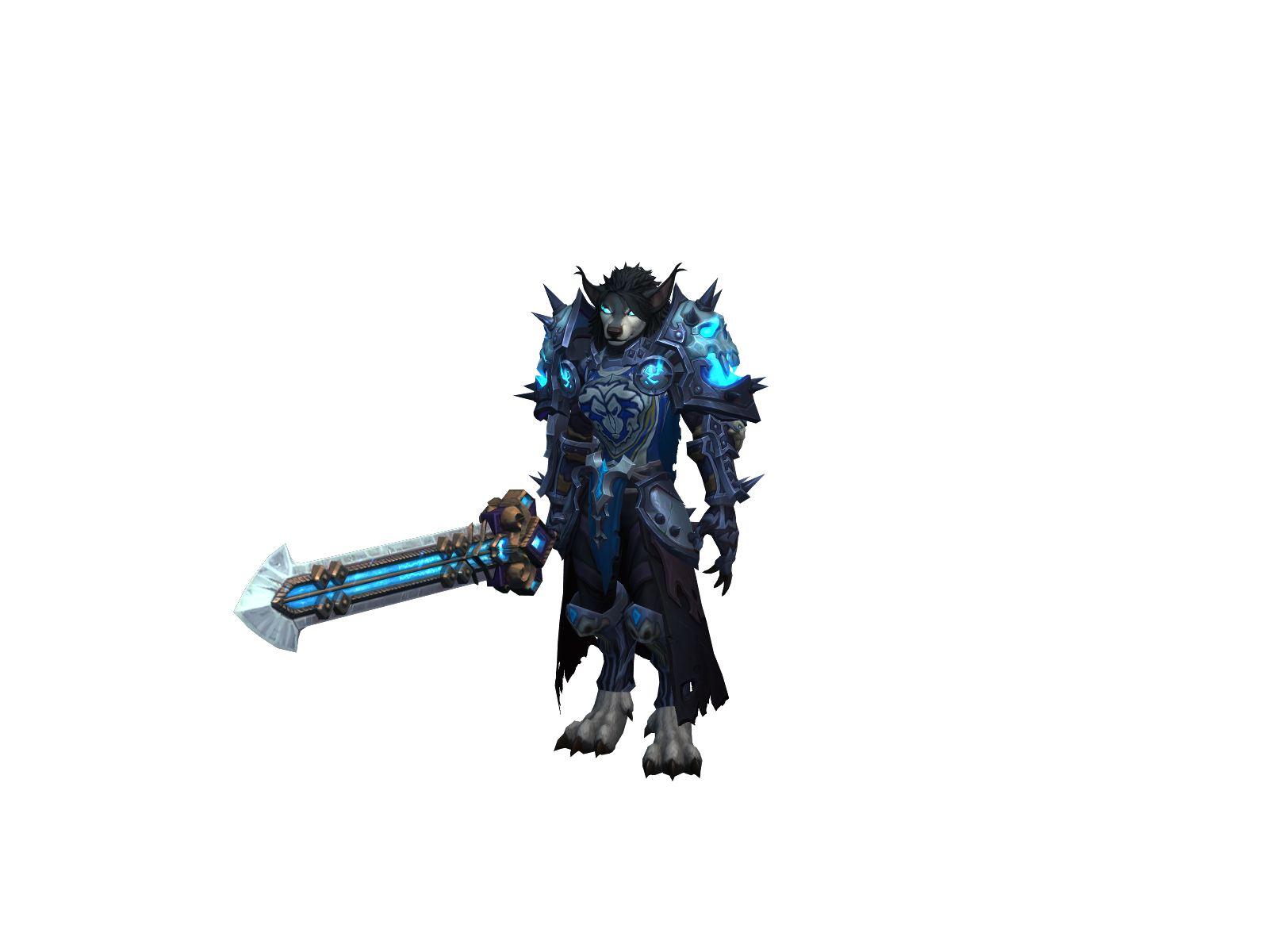 Lucinnevale 3D character render