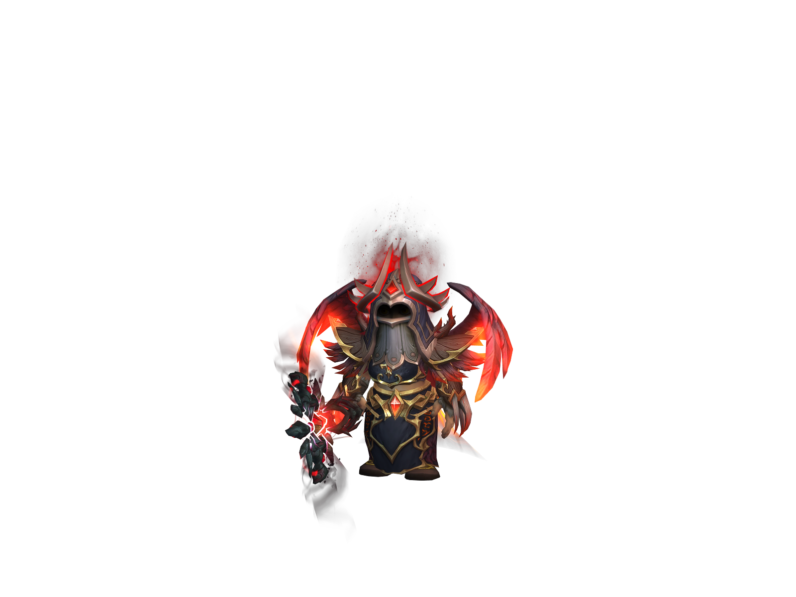 Bigddam 3D character render