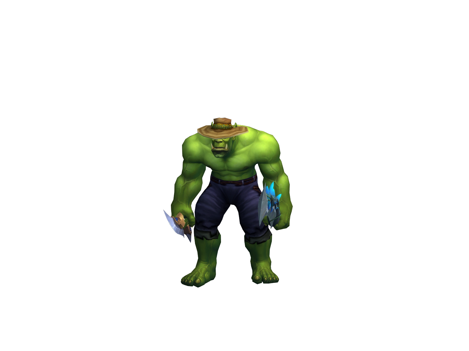 Serñ 3D character render