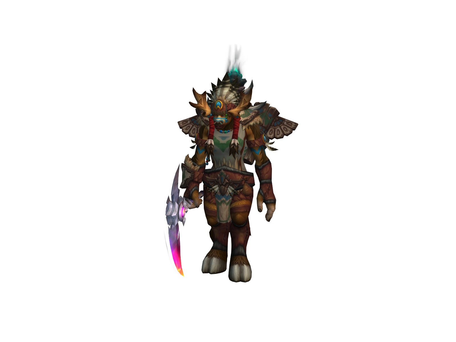 Tolkin 3D character render