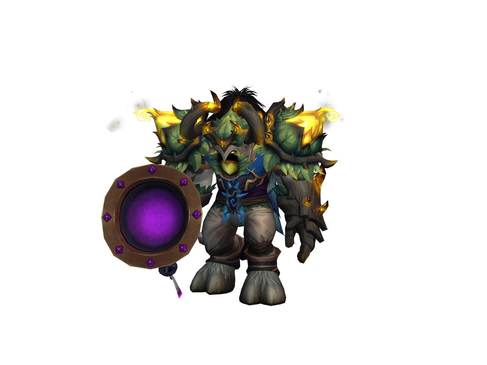Syndruid 3D character render