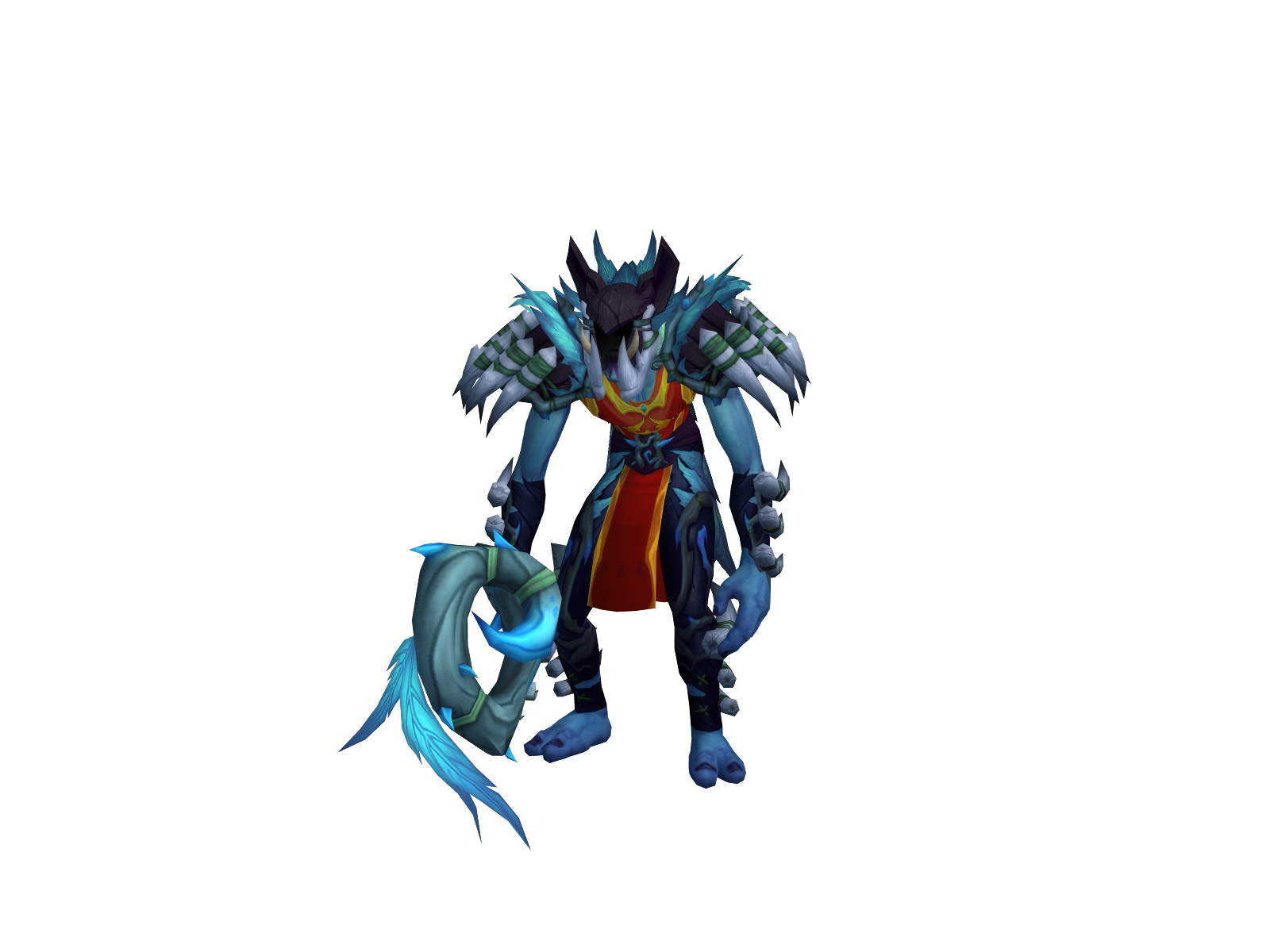 Gotran 3D character render