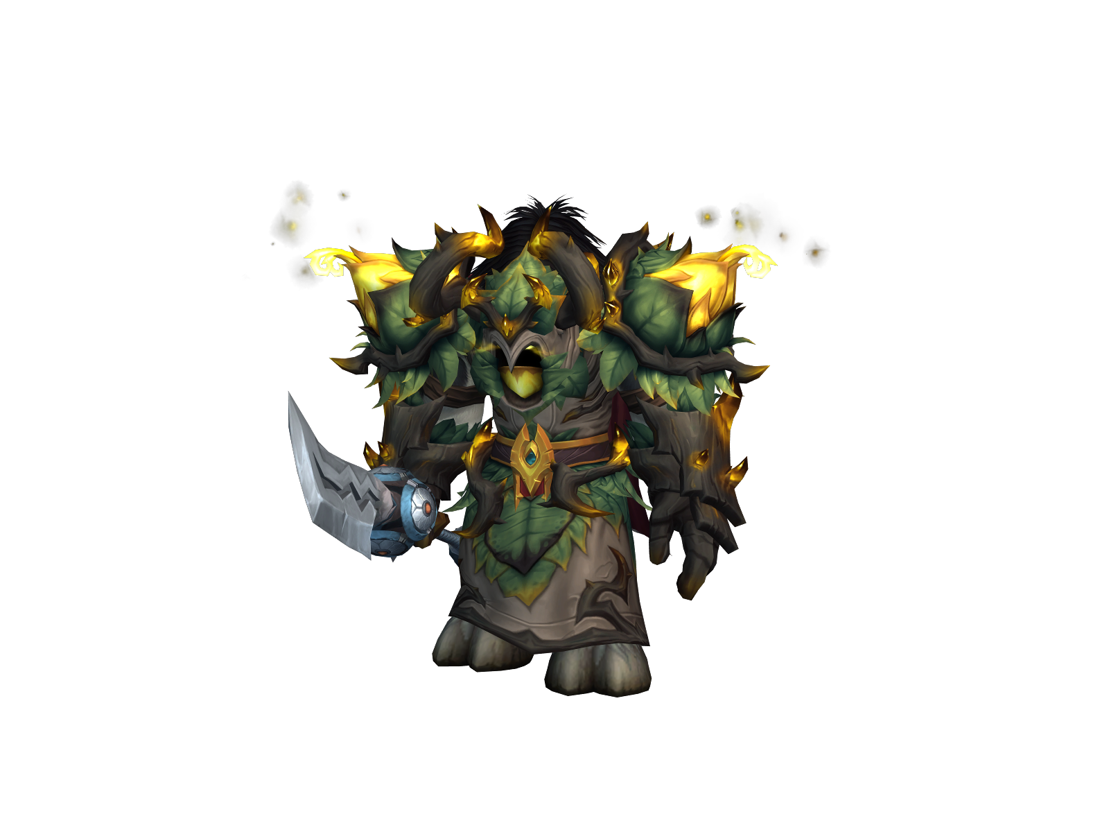 Hamborglar 3D character render