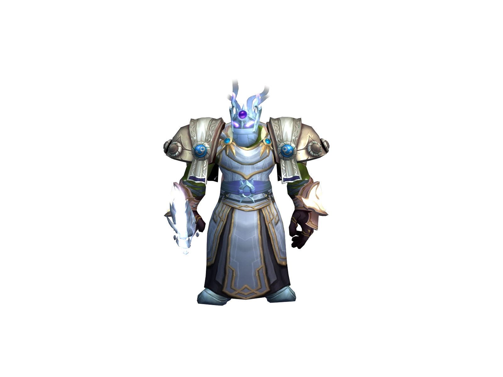 Preeced 3D character render