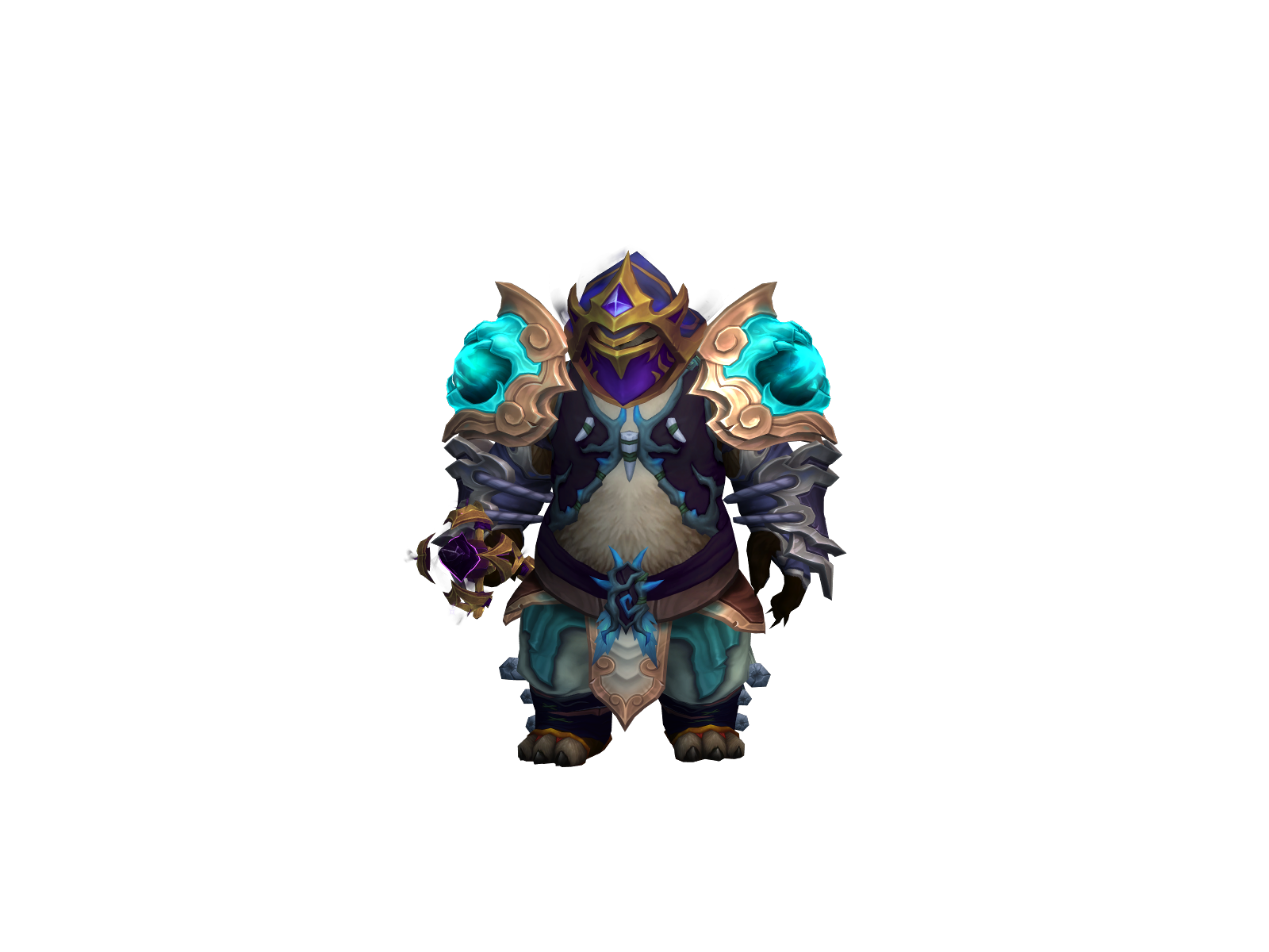 Monkoko 3D character render