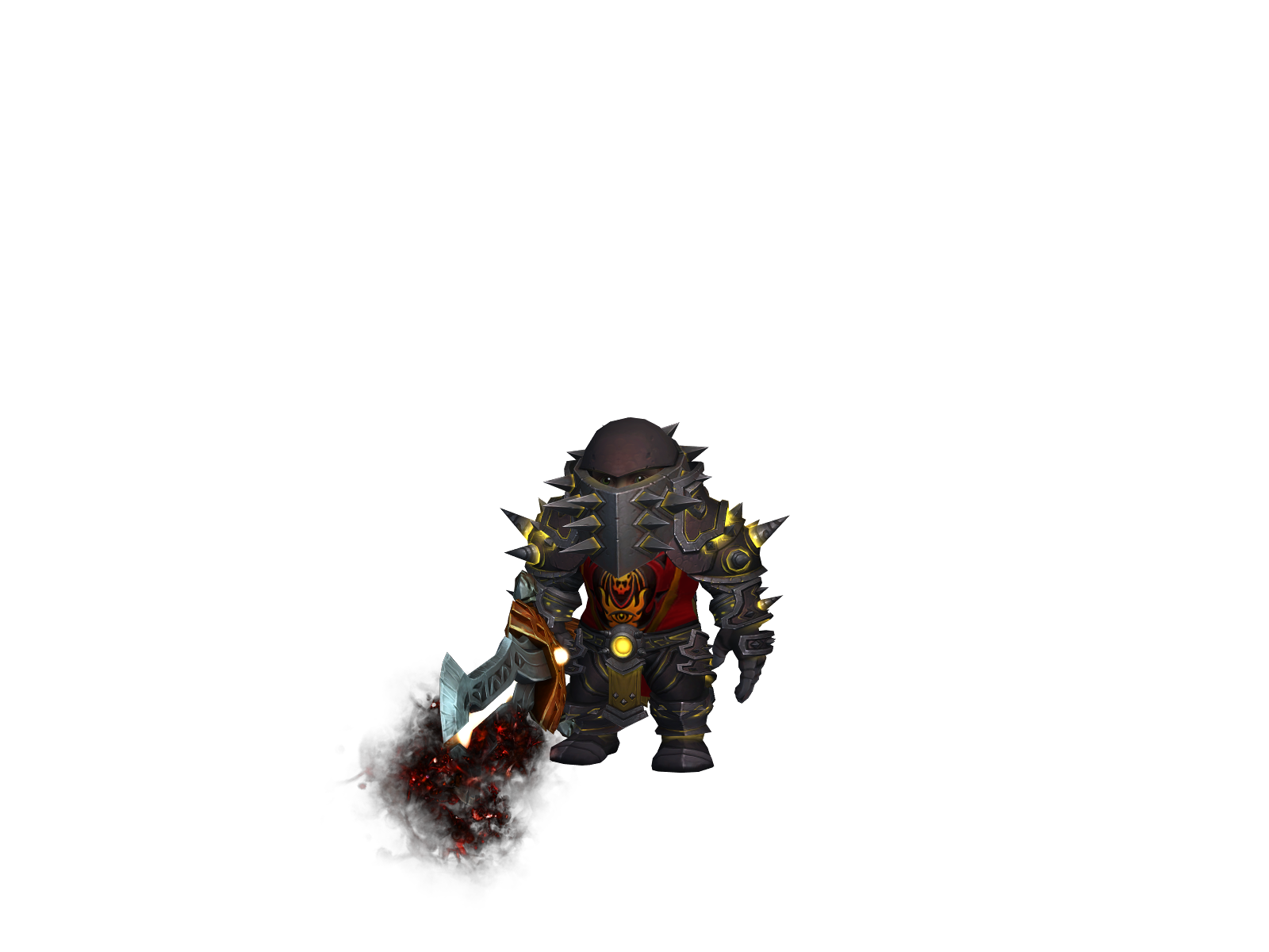 Wáwio 3D character render