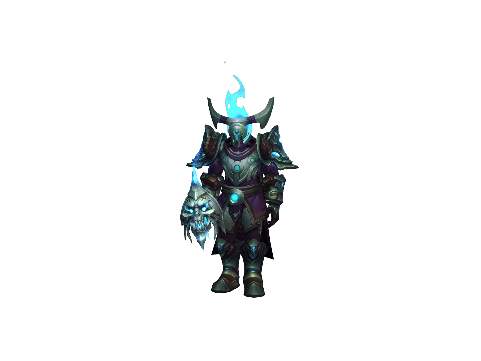 Halling 3D character render