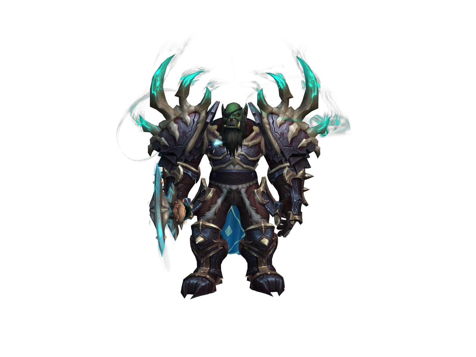 Paradoxy 3D character render
