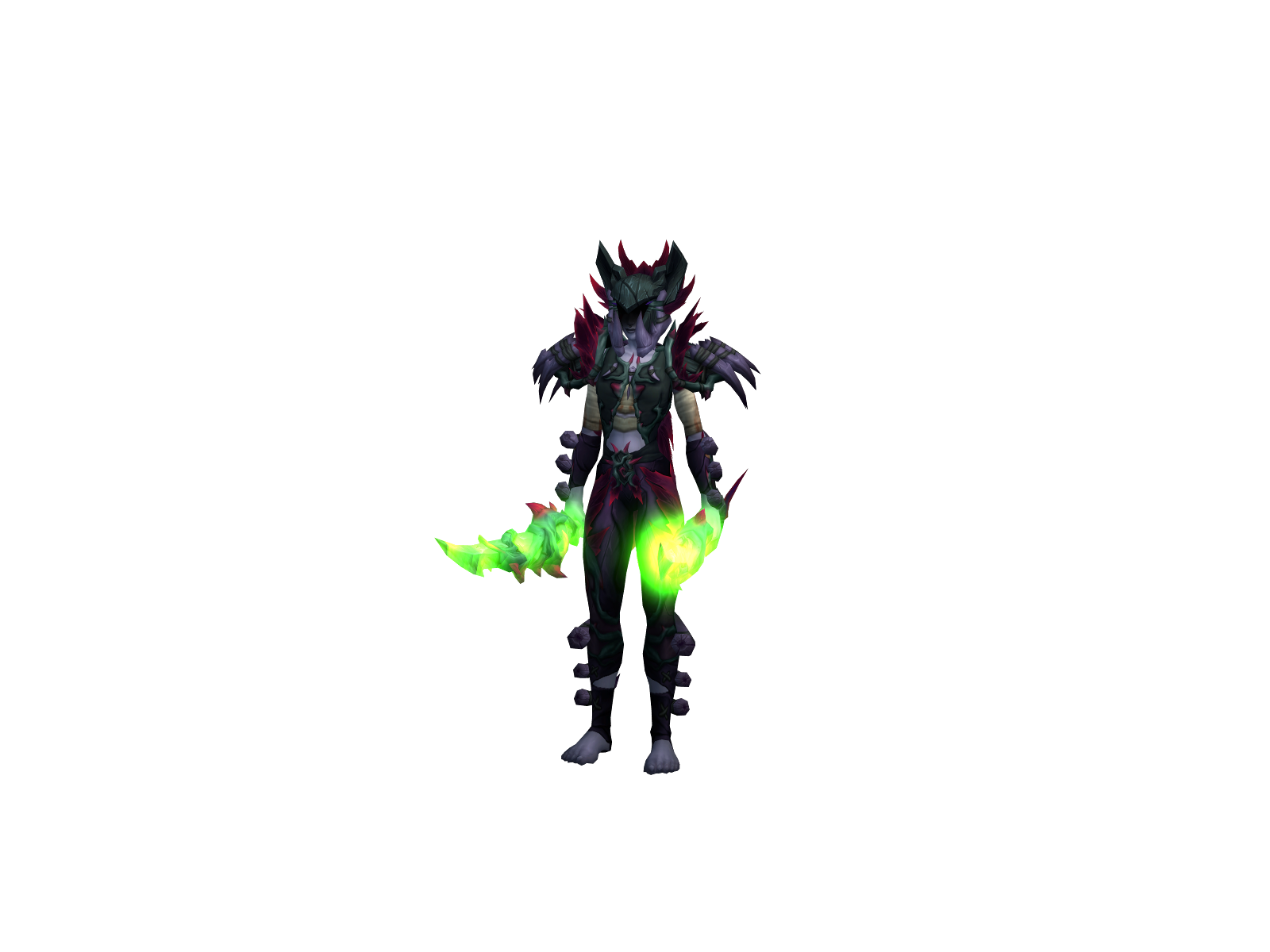 Chardrog 3D character render