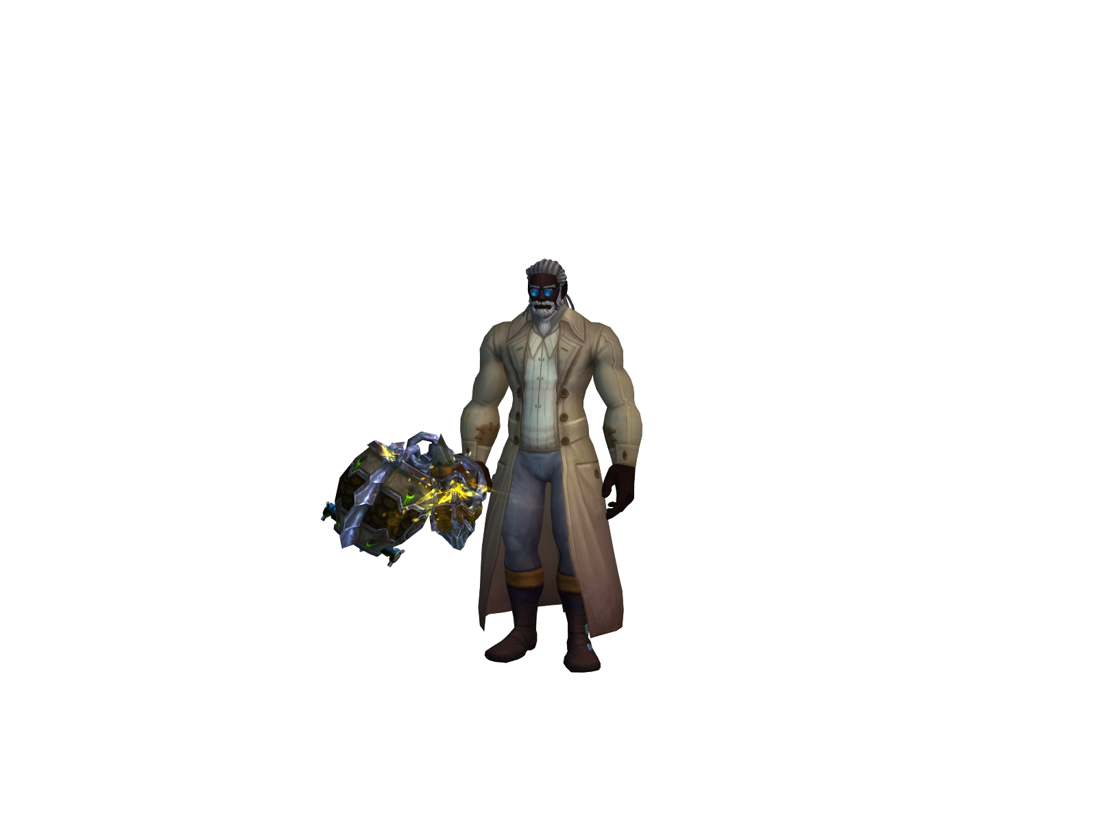 Dleroy 3D character render