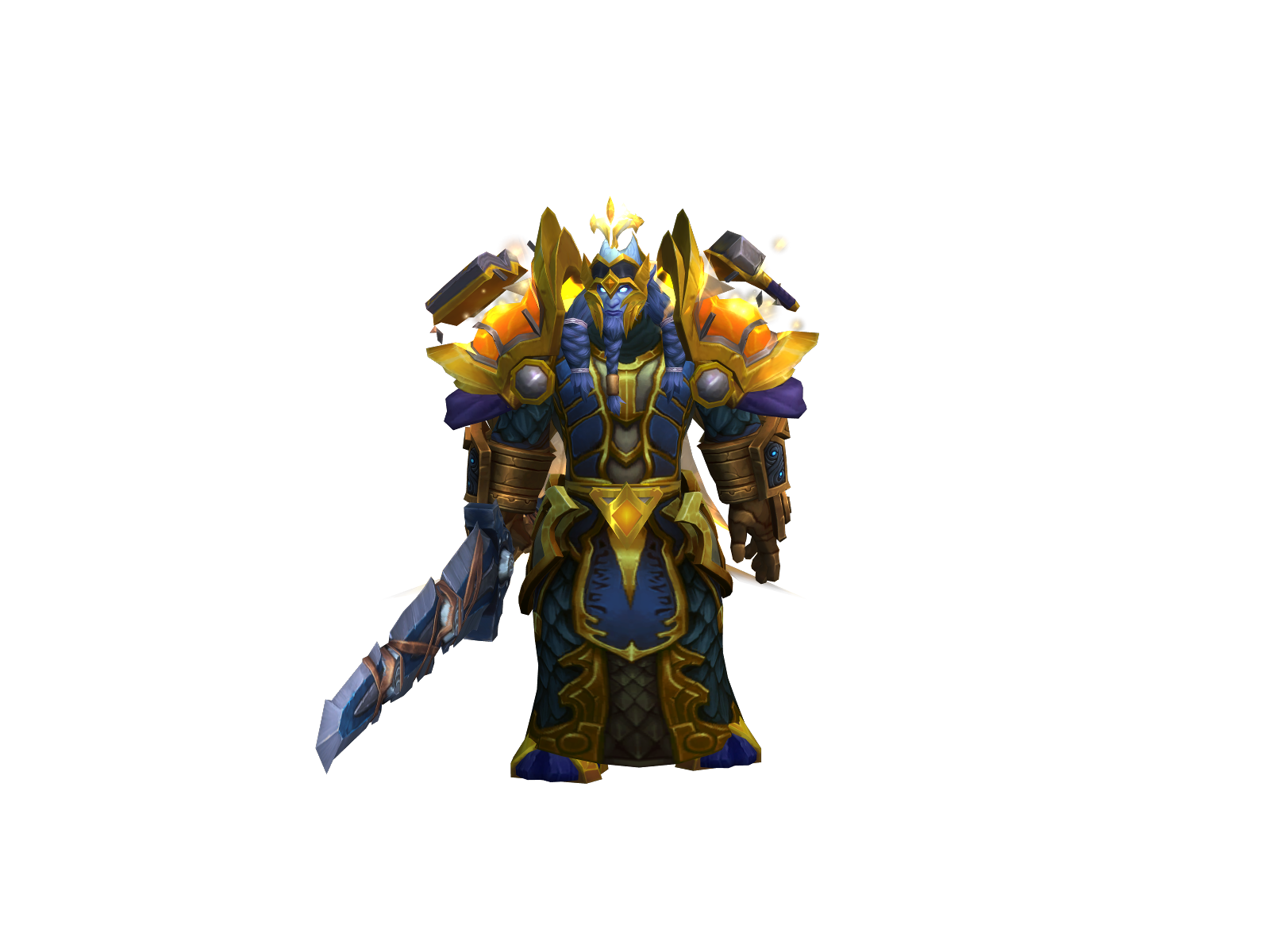 Grancrusade 3D character render