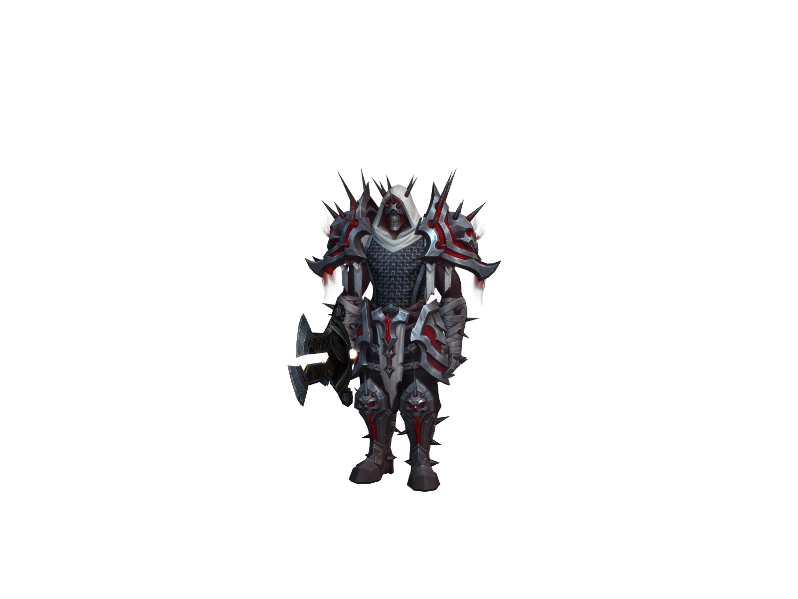 Espectroz 3D character render