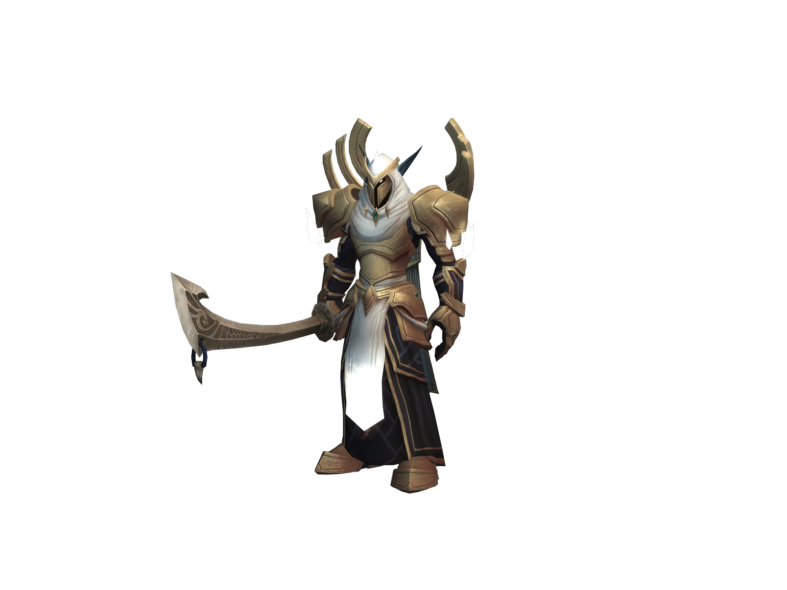 Goatbless 3D character render