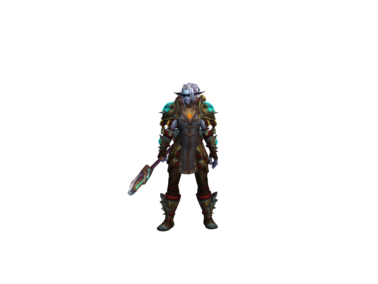 Glenster 3D character render
