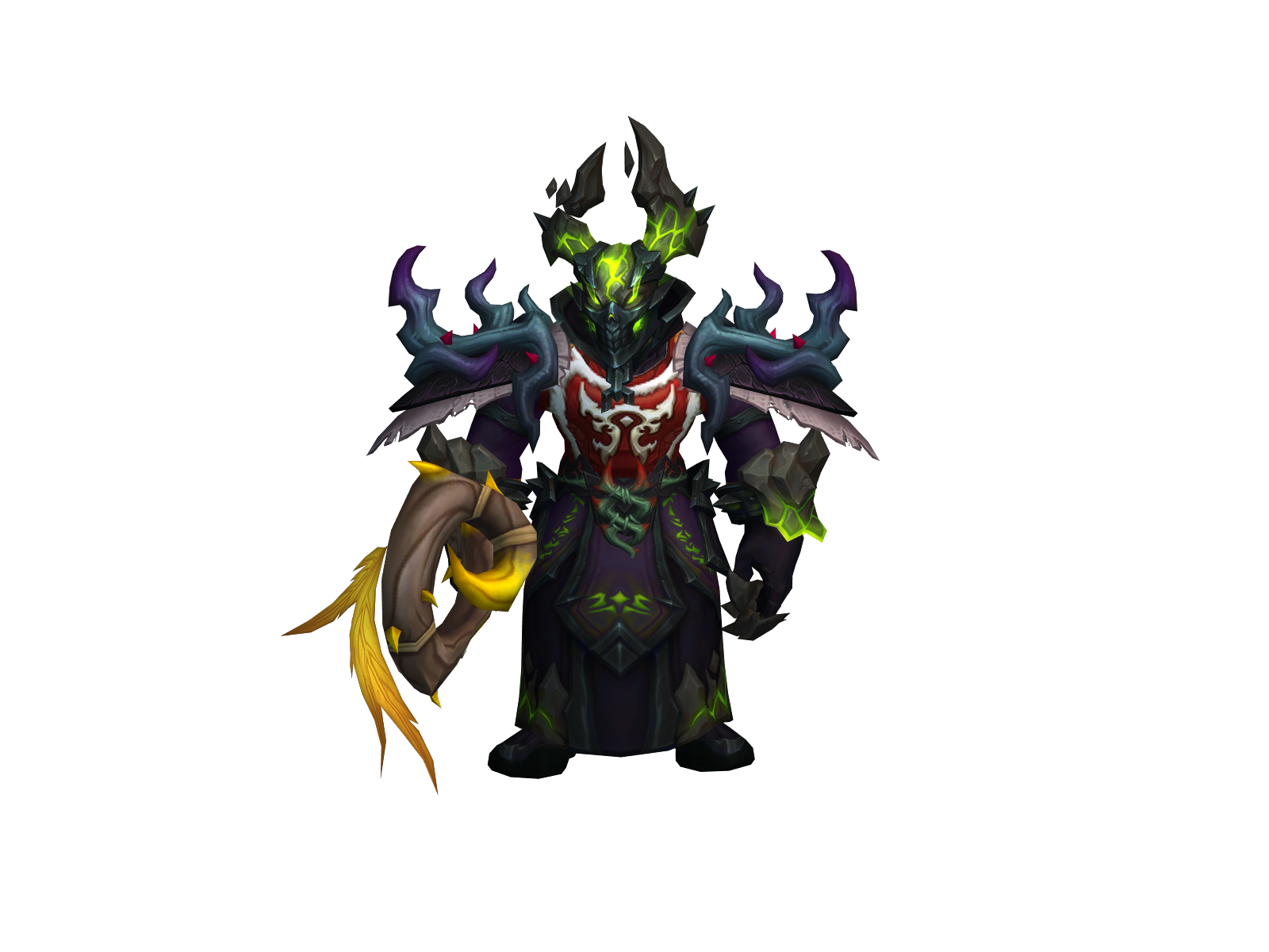 Máttdaemon 3D character render