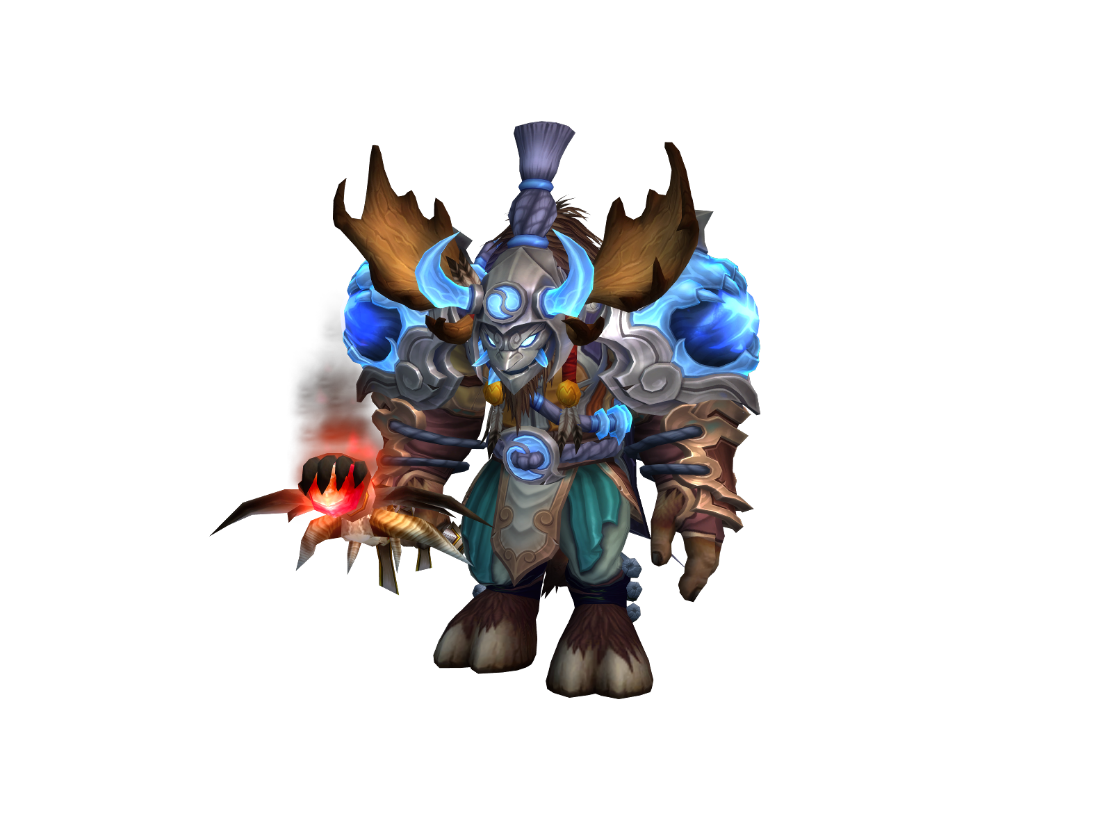 Tauruspear 3D character render