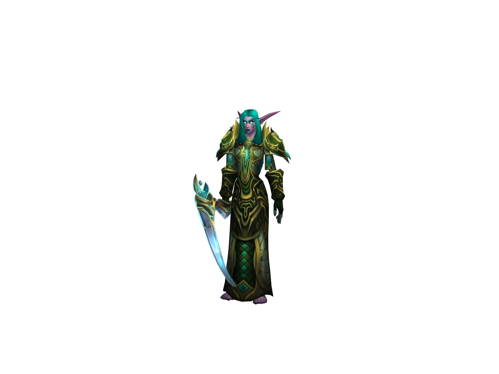 Krystar 3D character render