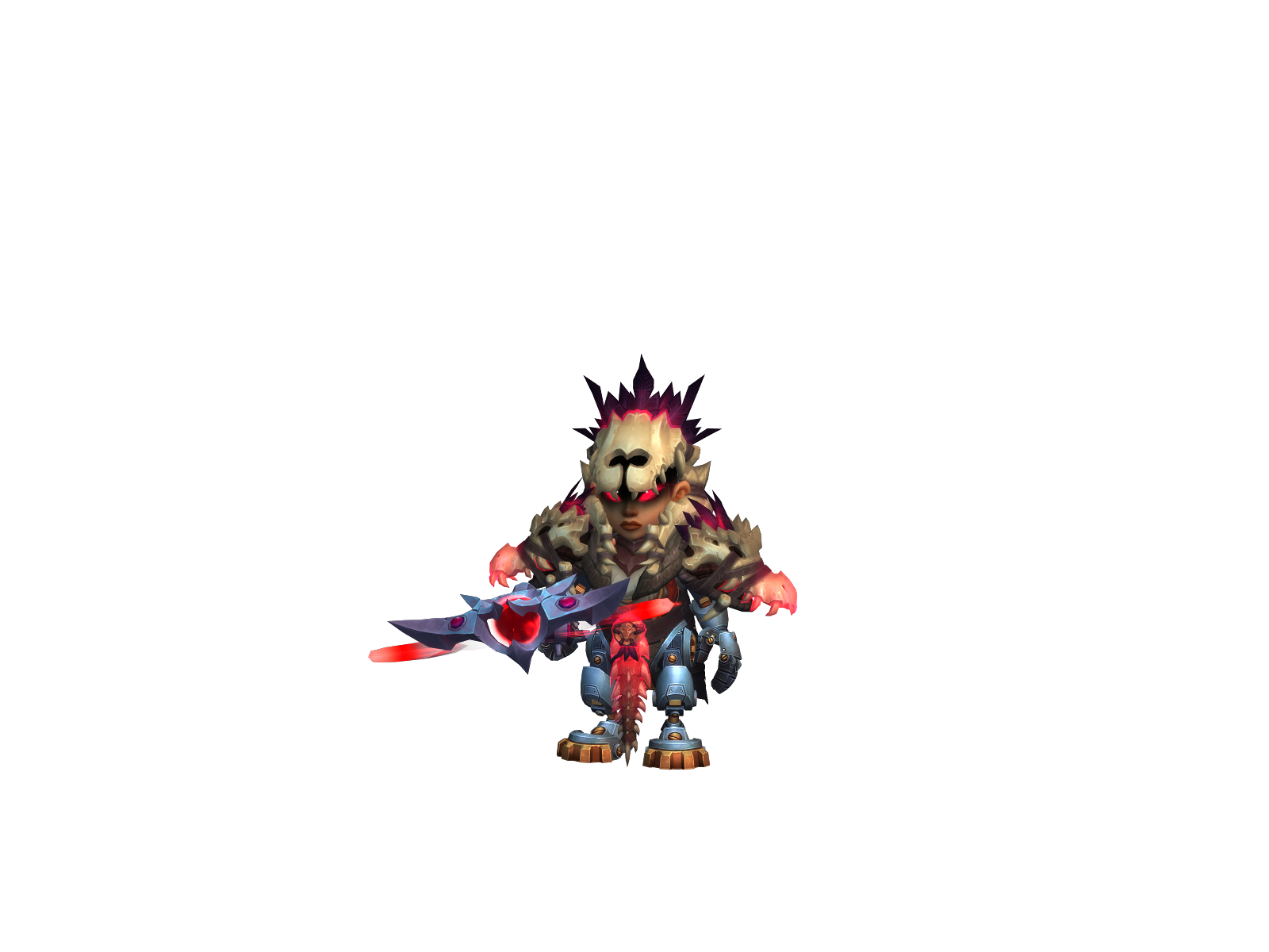 Dãno 3D character render