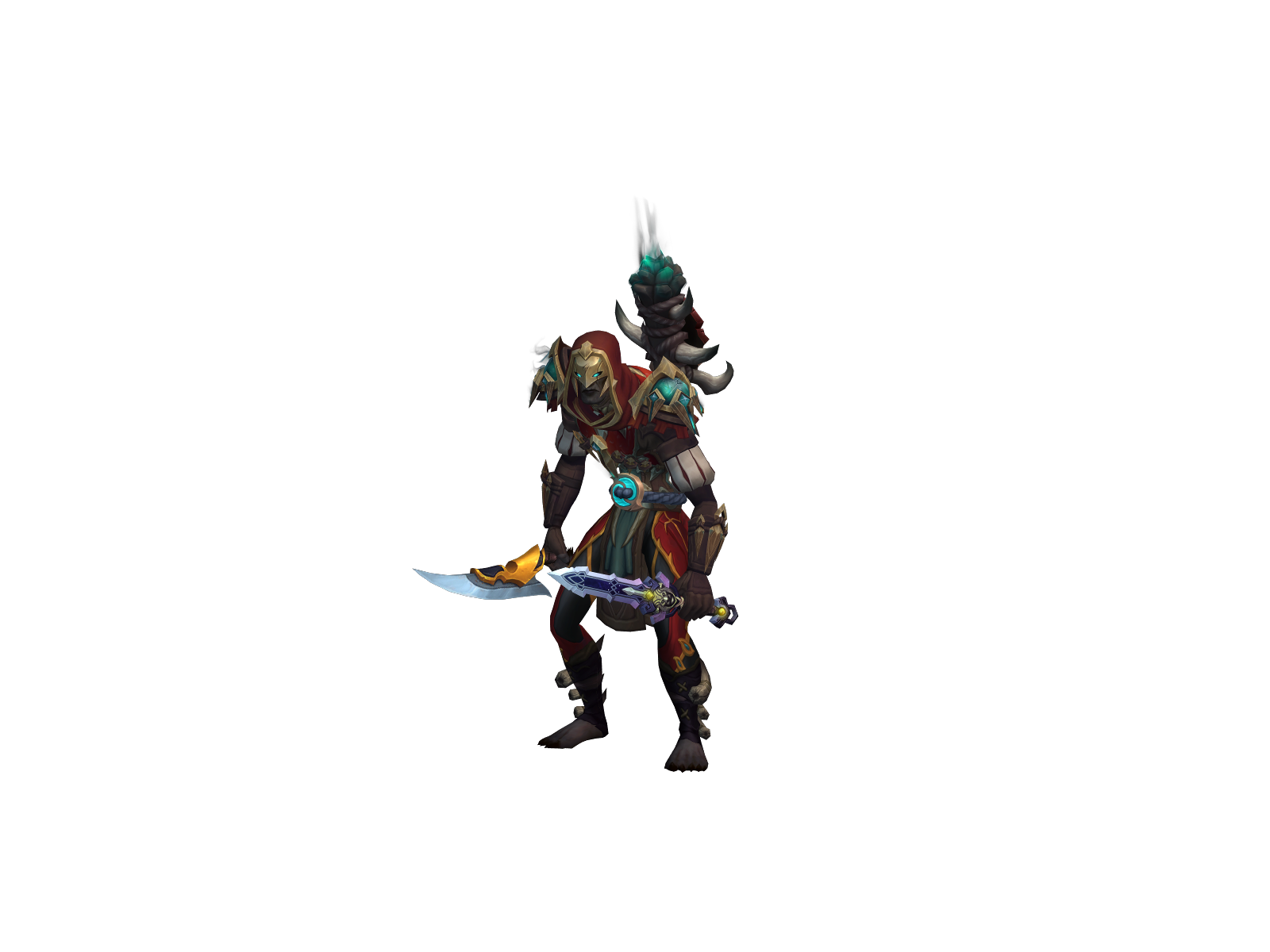 Ghostcloak 3D character render