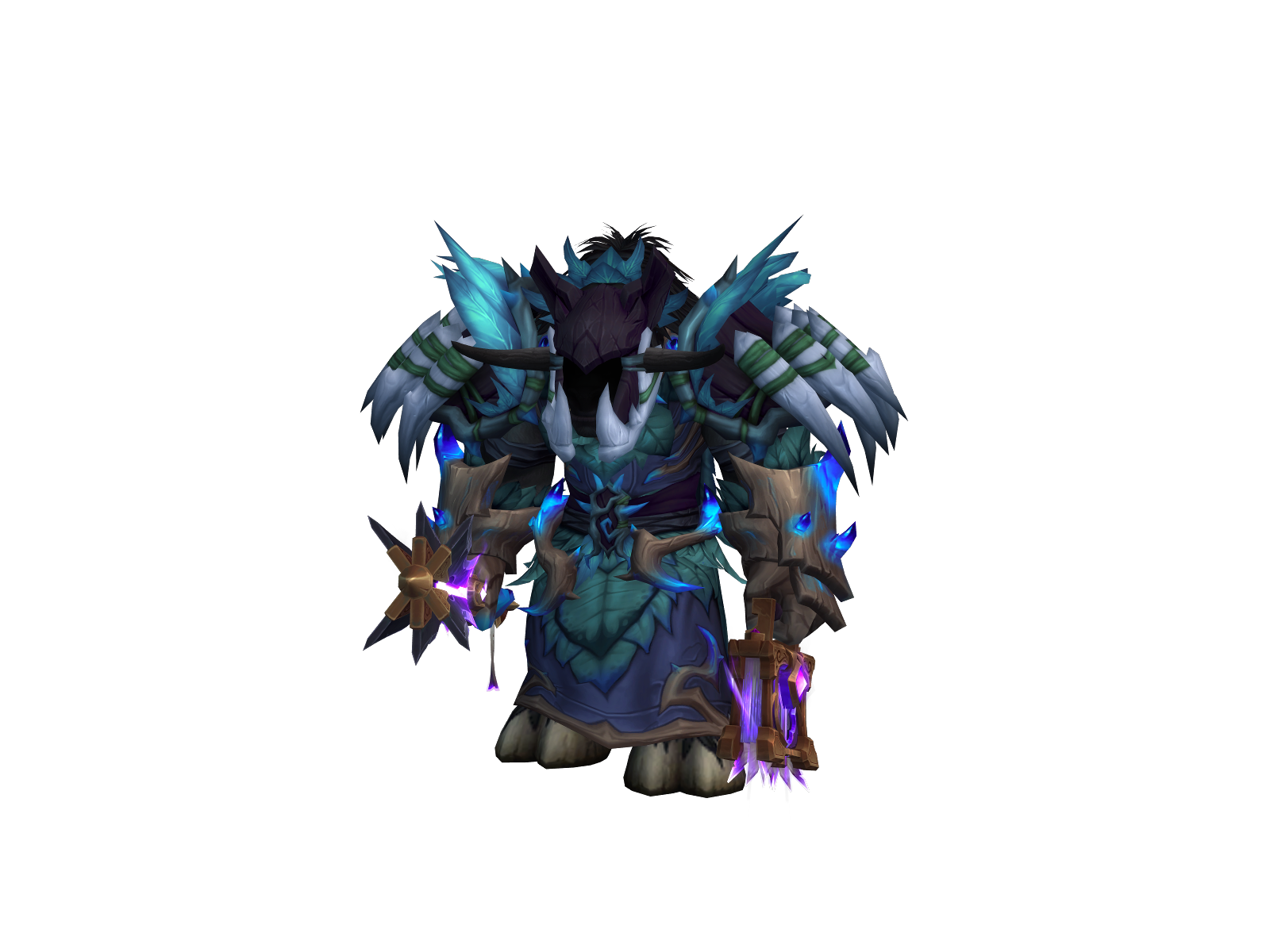 Rumithius 3D character render