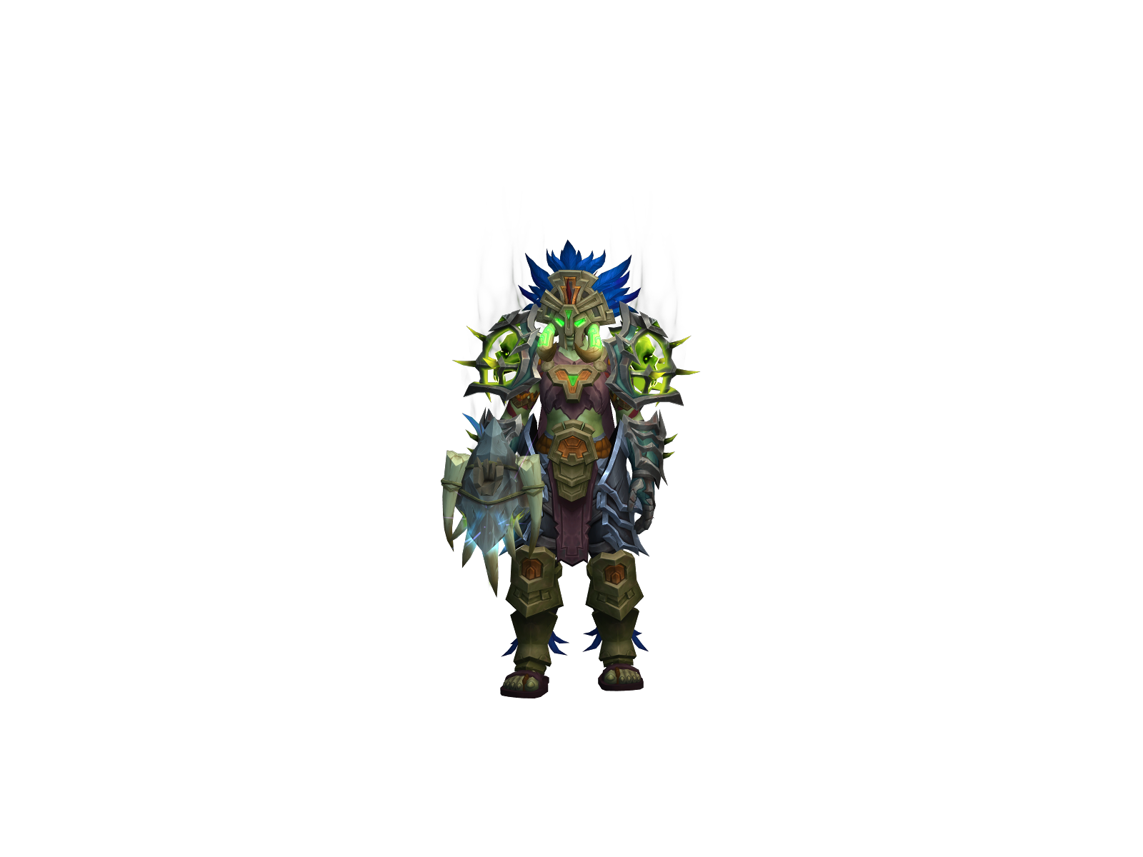 Traizex 3D character render