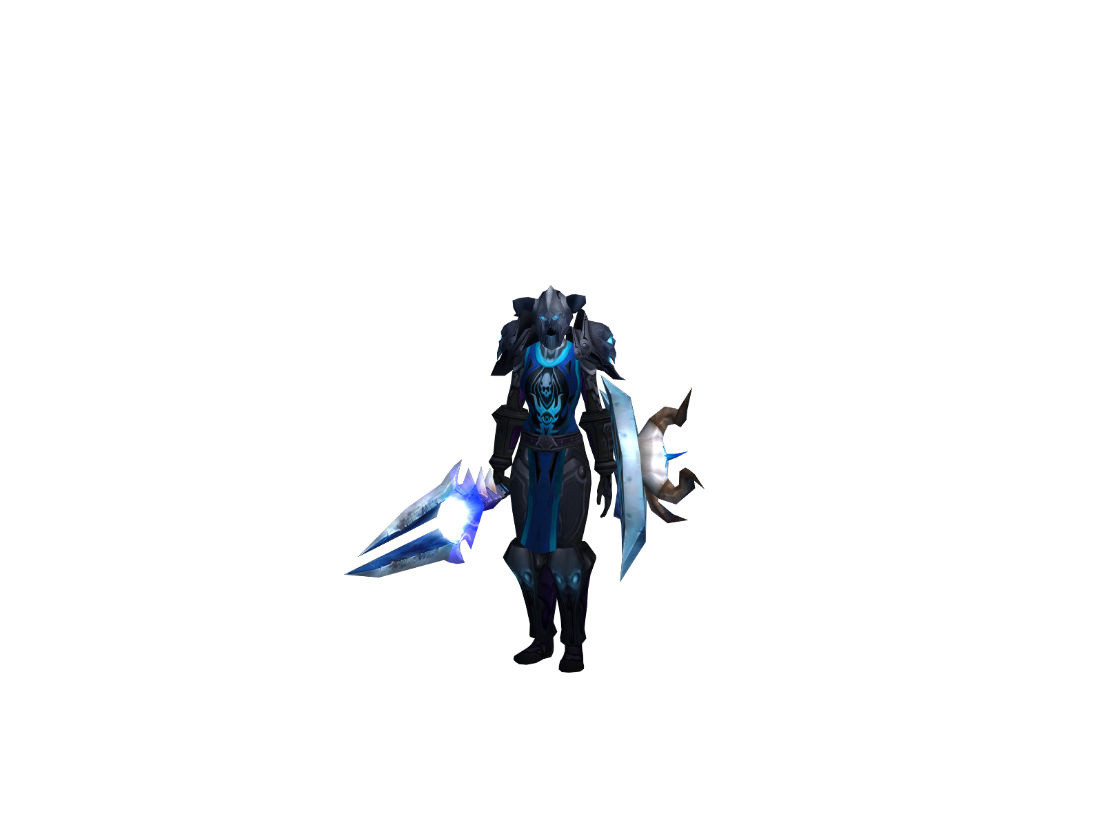 Pre 3D character render