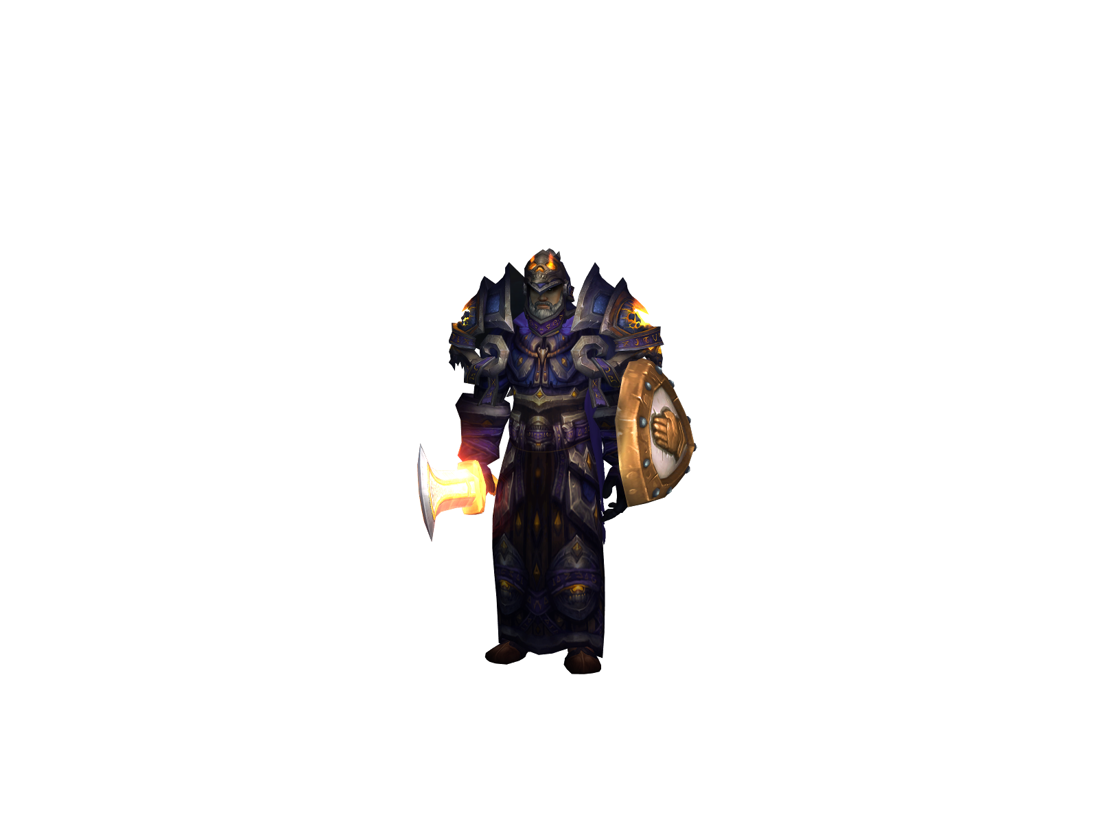 Stillpaladin 3D character render