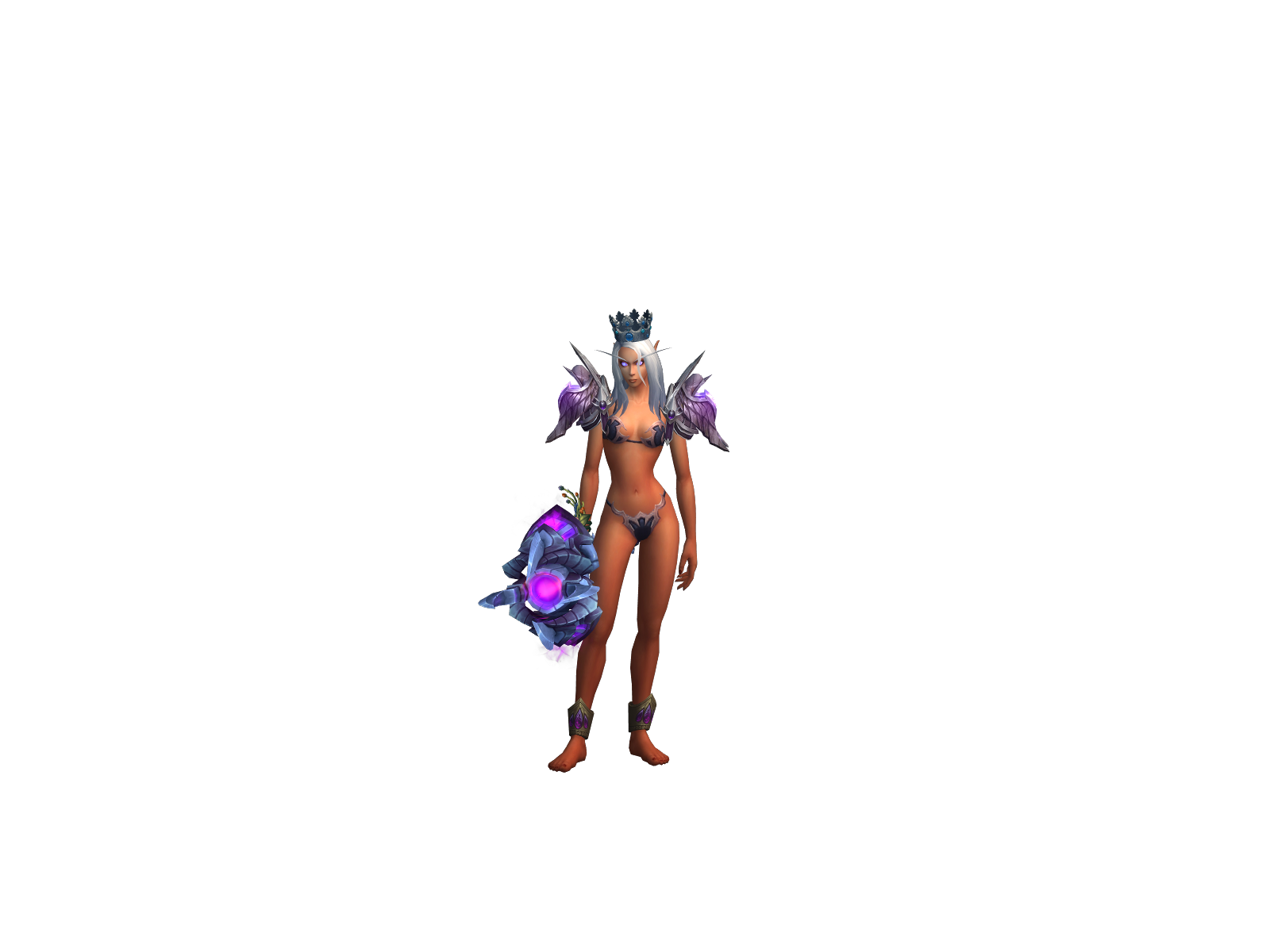 Trumpower 3D character render