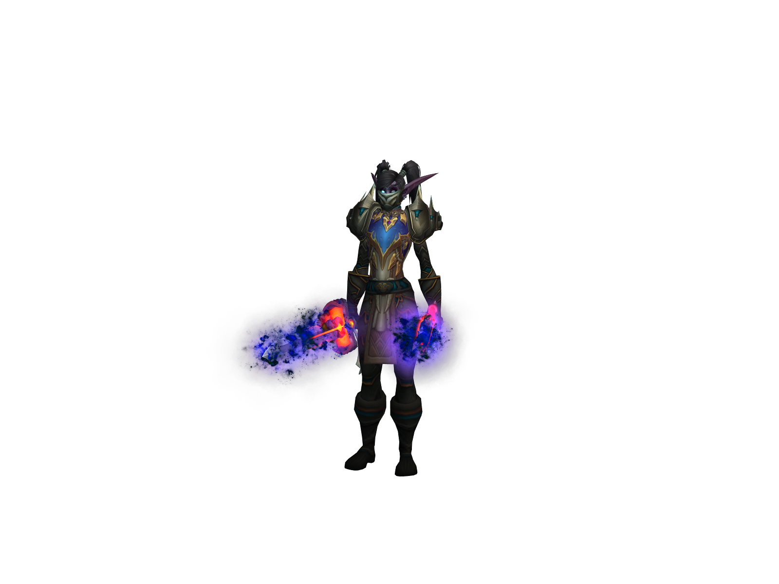 Zpblades 3D character render