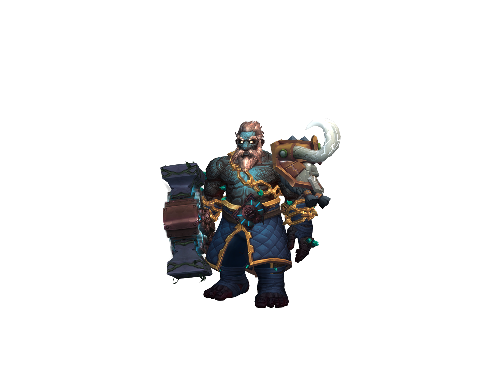 Stonehard 3D character render
