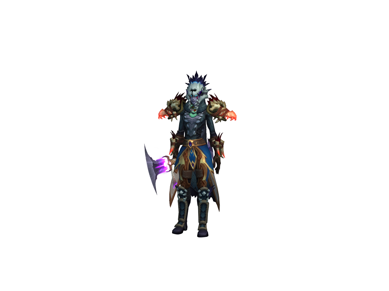 Reannes 3D character render