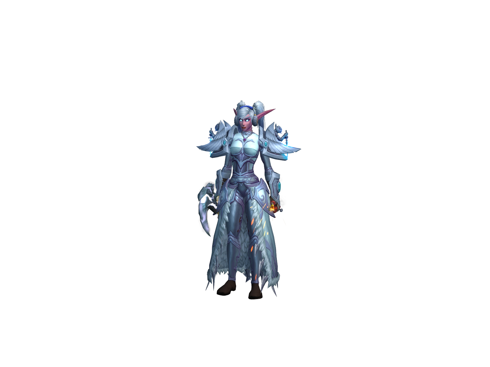 Valerymoon 3D character render
