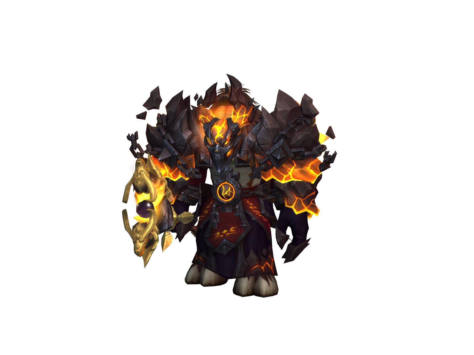 Angrytaurus 3D character render