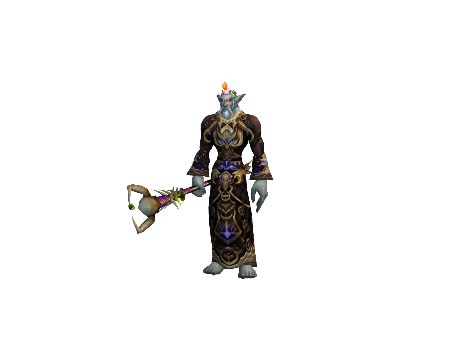 Vyralmage 3D character render