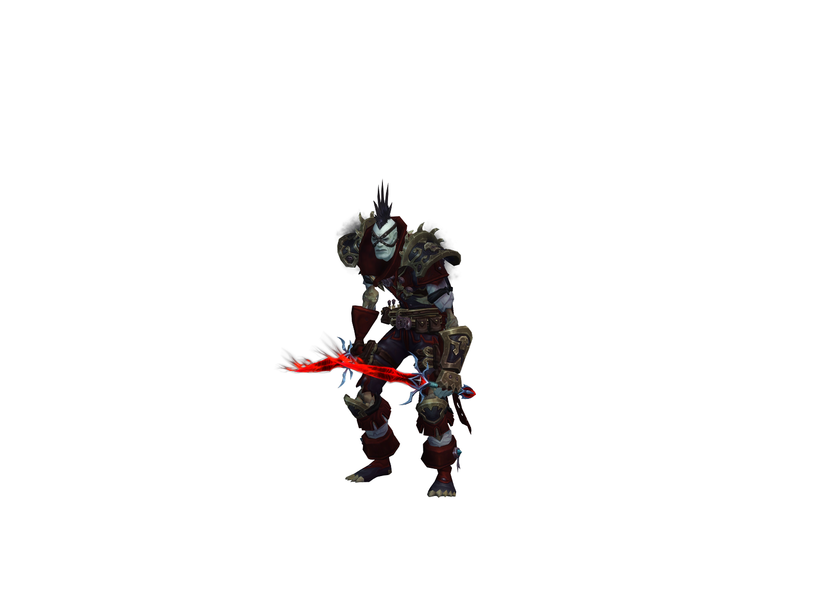 Ghostrogue 3D character render