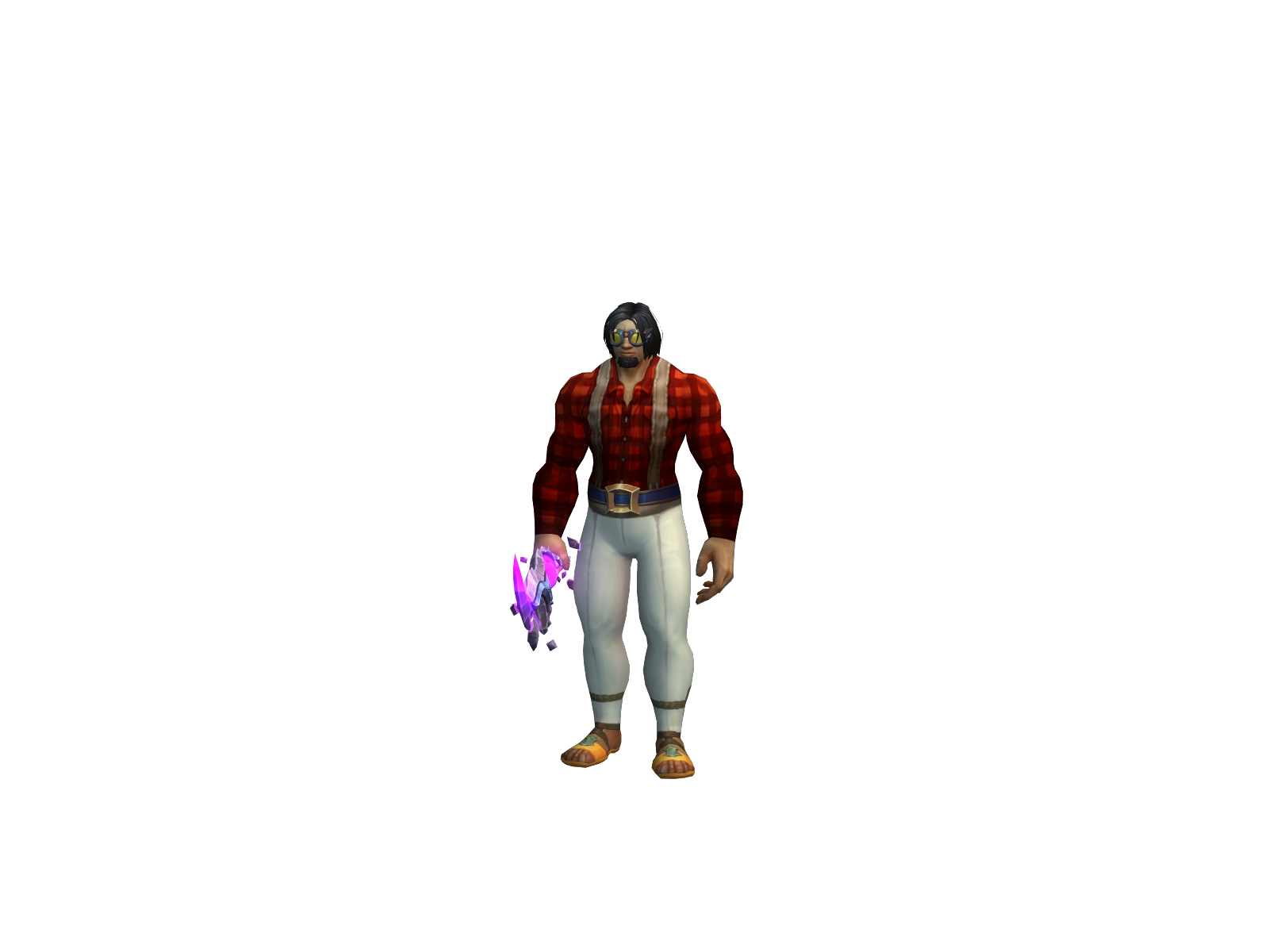 Asiopdu 3D character render