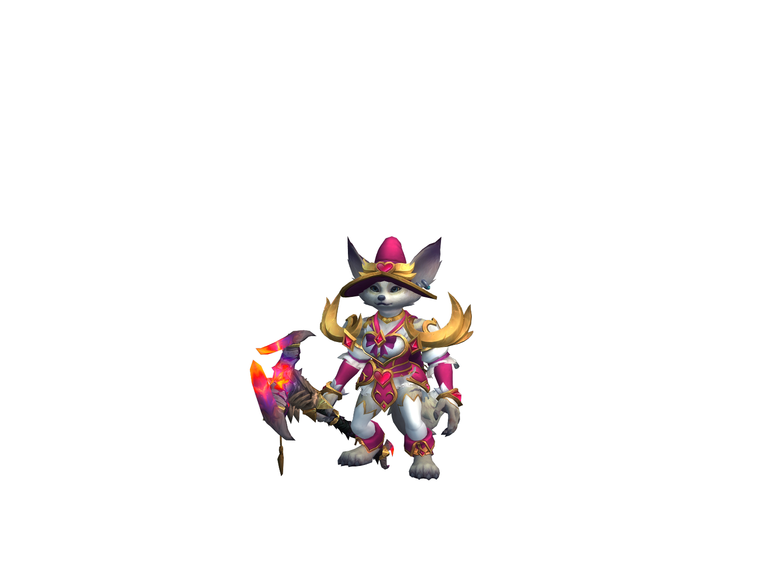 Litepaws 3D character render