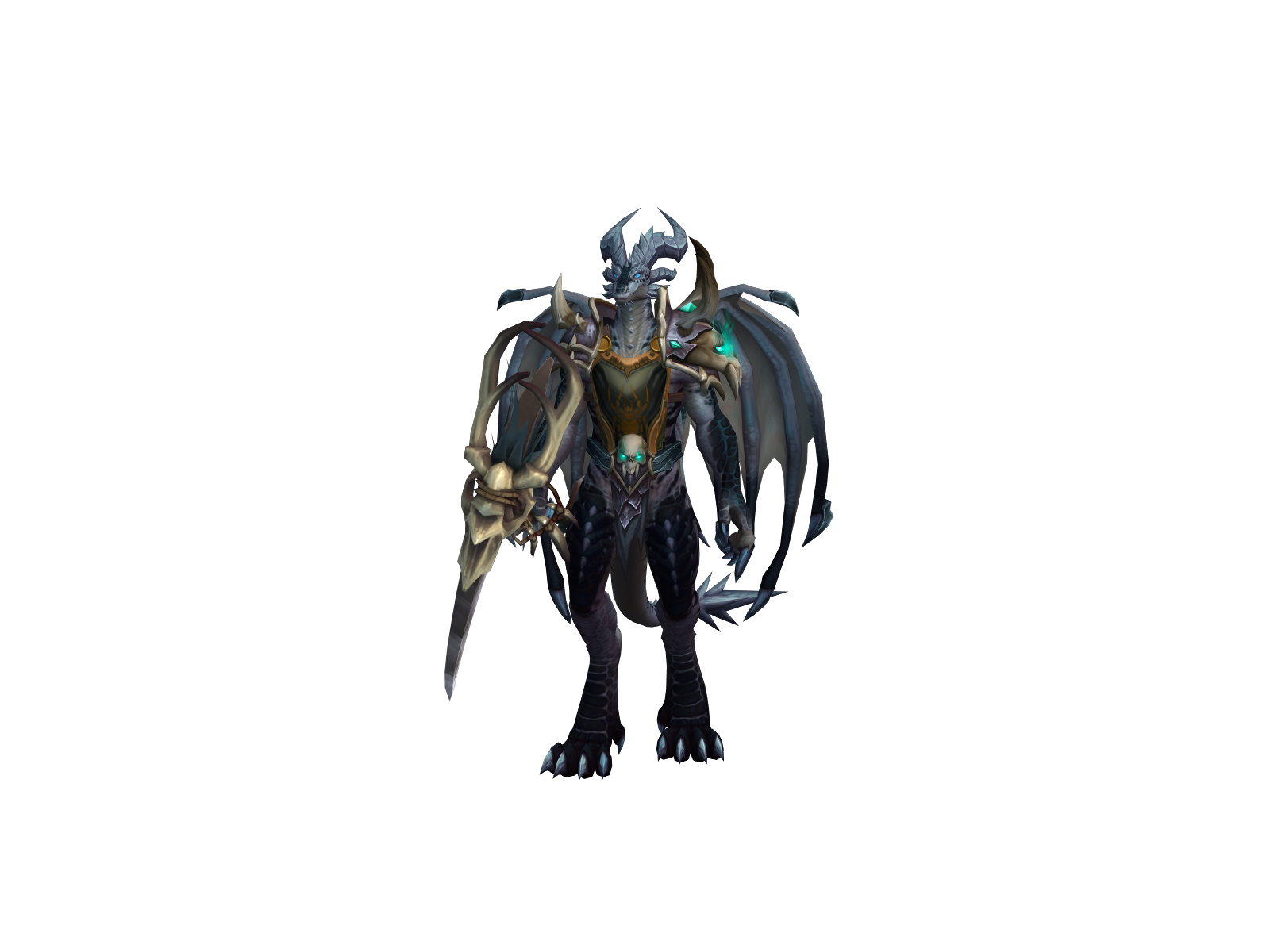Critvoka 3D character render