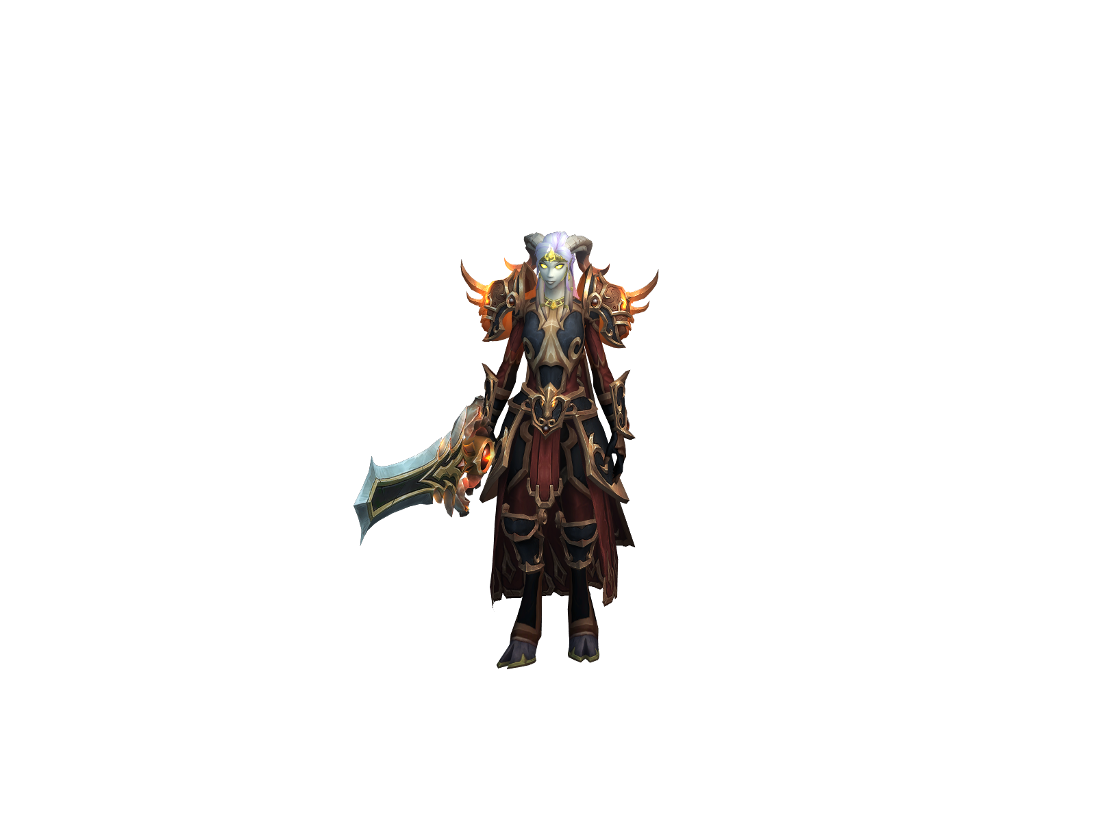 Royalstra 3D character render