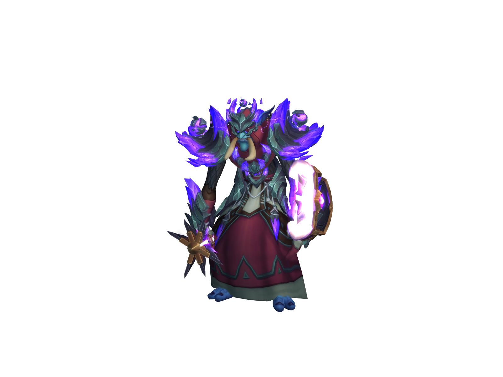 Xzayne 3D character render