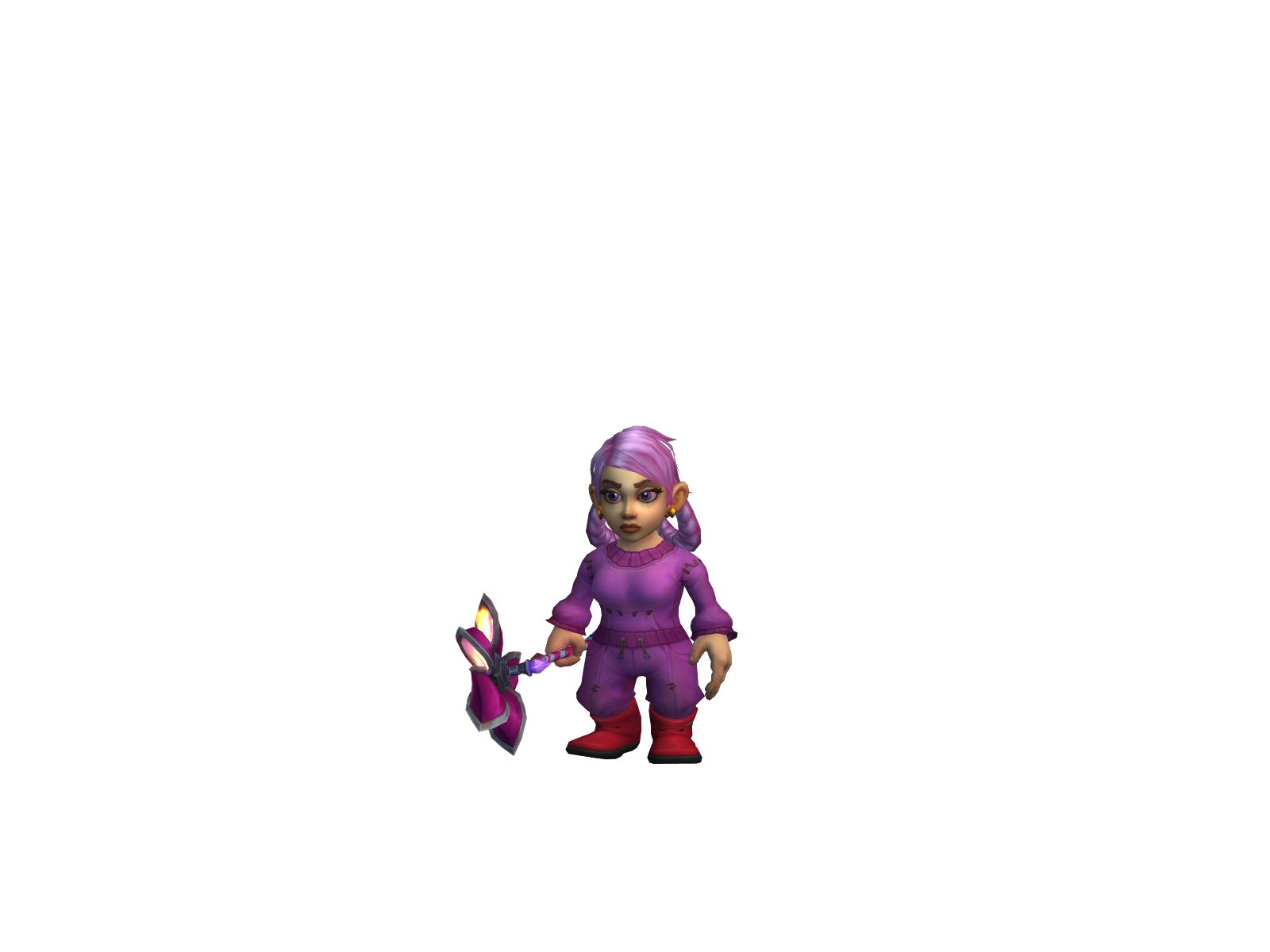 Vari 3D character render